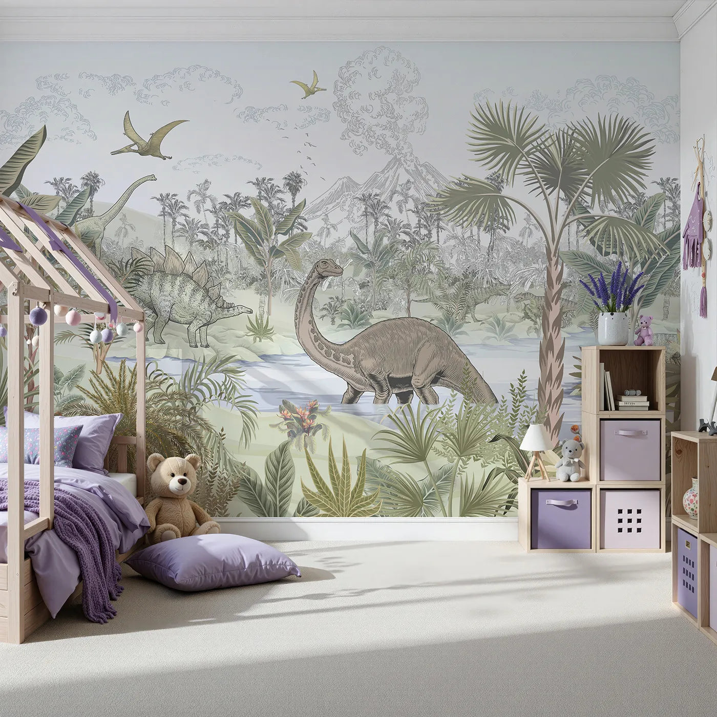 Dinosaurs & Prehistoric Wallpaper and Mural