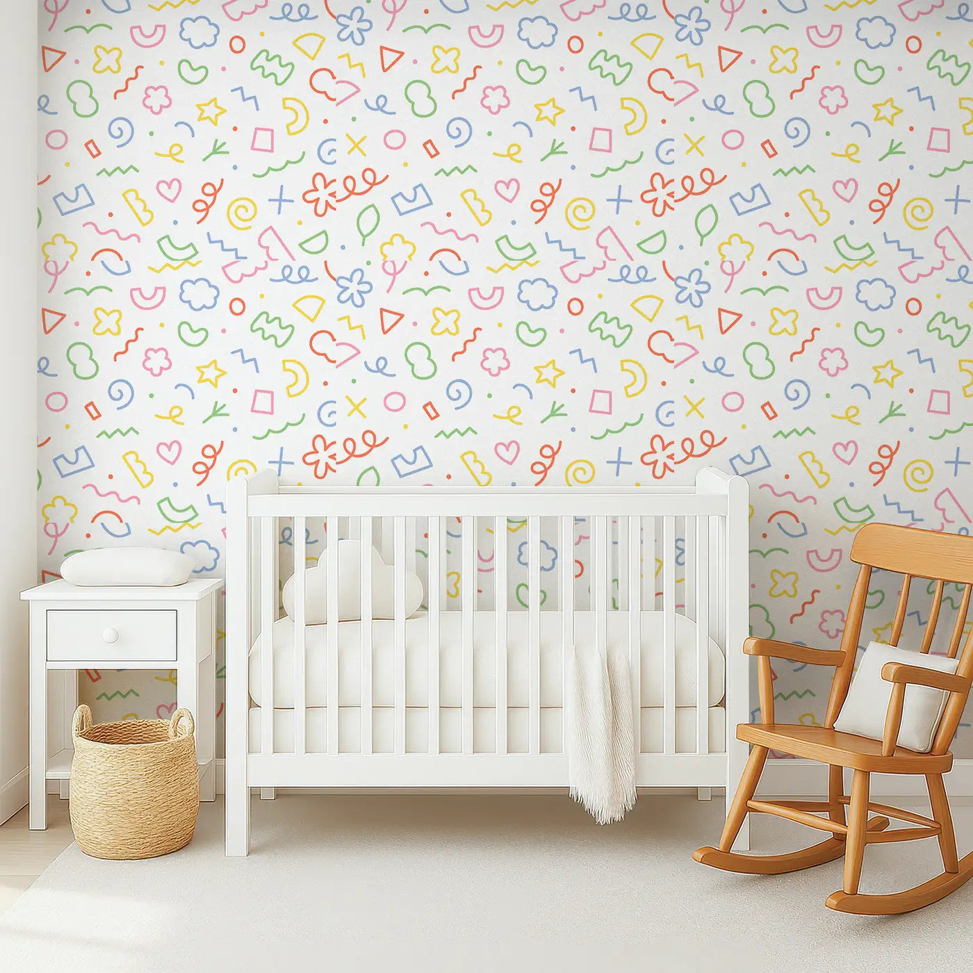 Shapes & Colors Learning Wallpaper and Mural