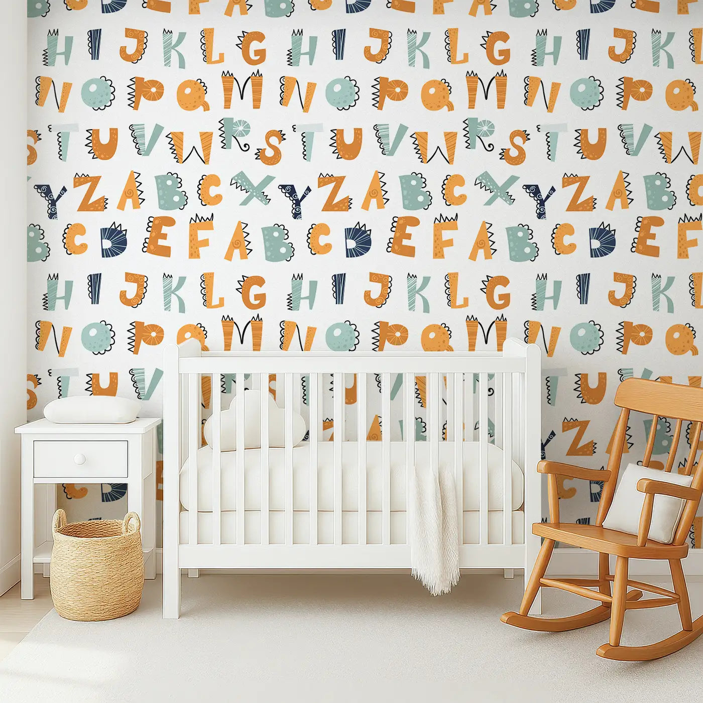 Alphabet & Phonics Wallpaper and Mural