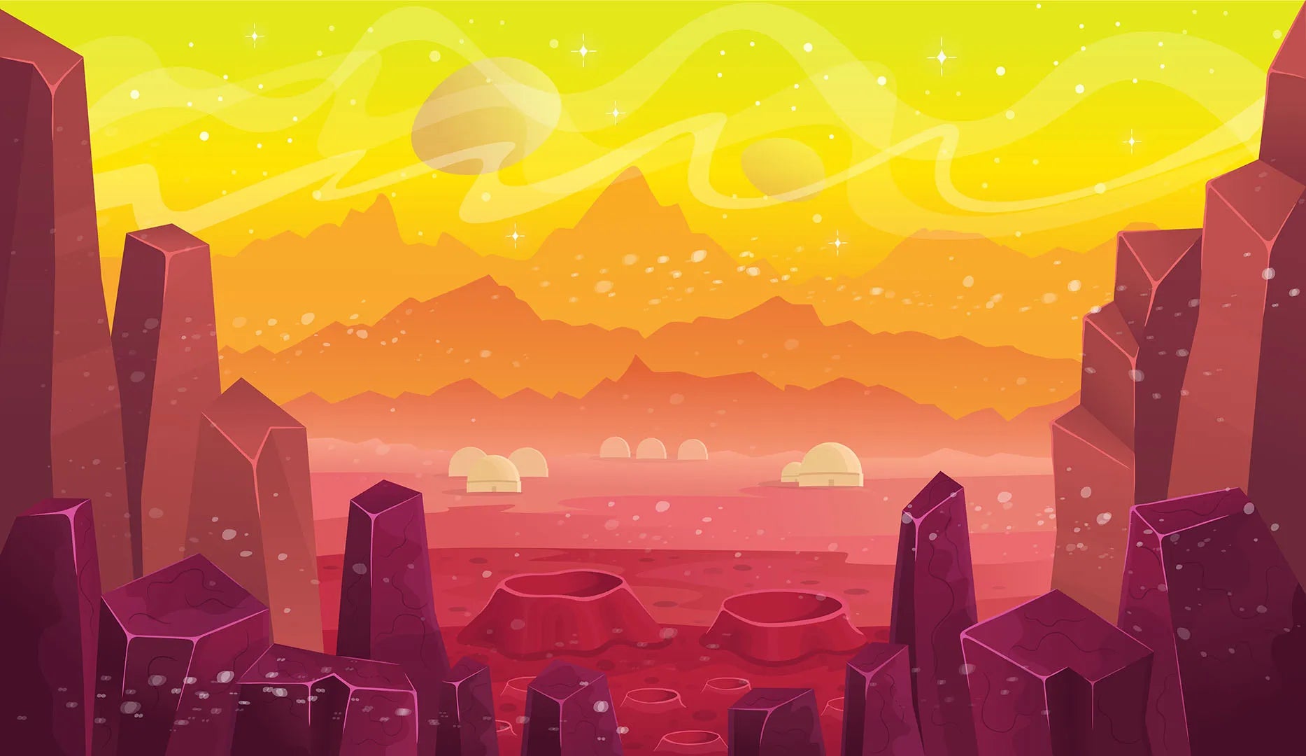 A Journey to the Crimson Planet Begins