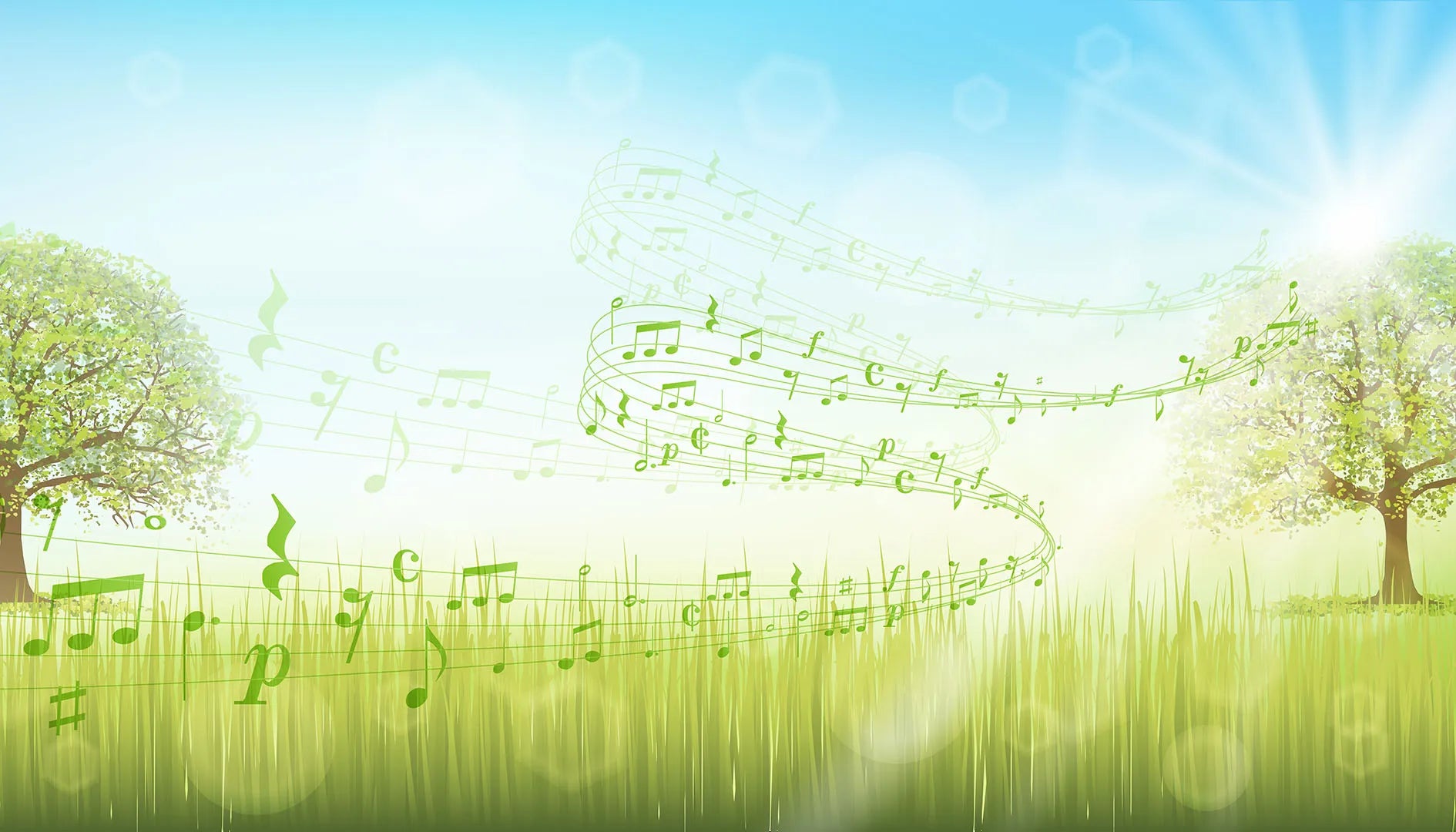 Where a Gentle Breeze Carries a Sweet Tune