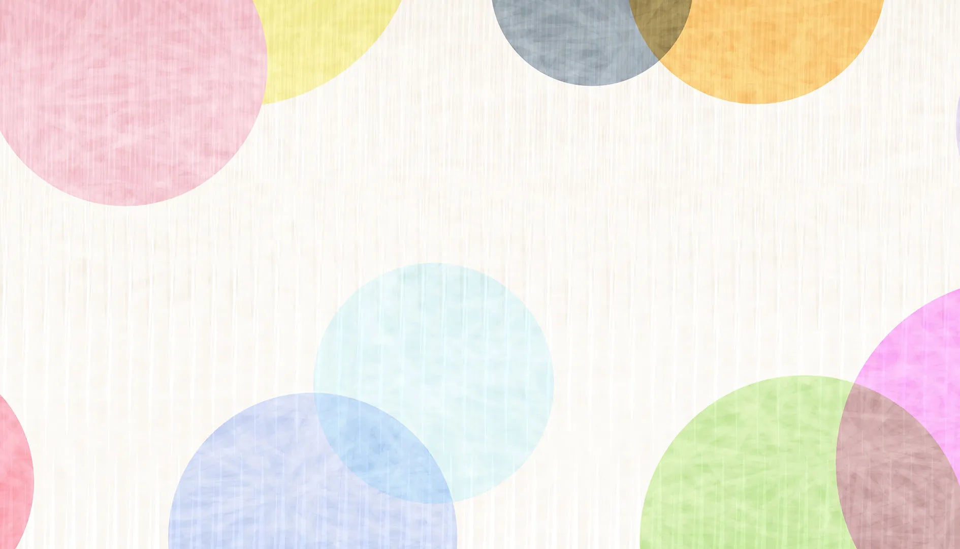 A Dreamy World of Soft, Textured Circles