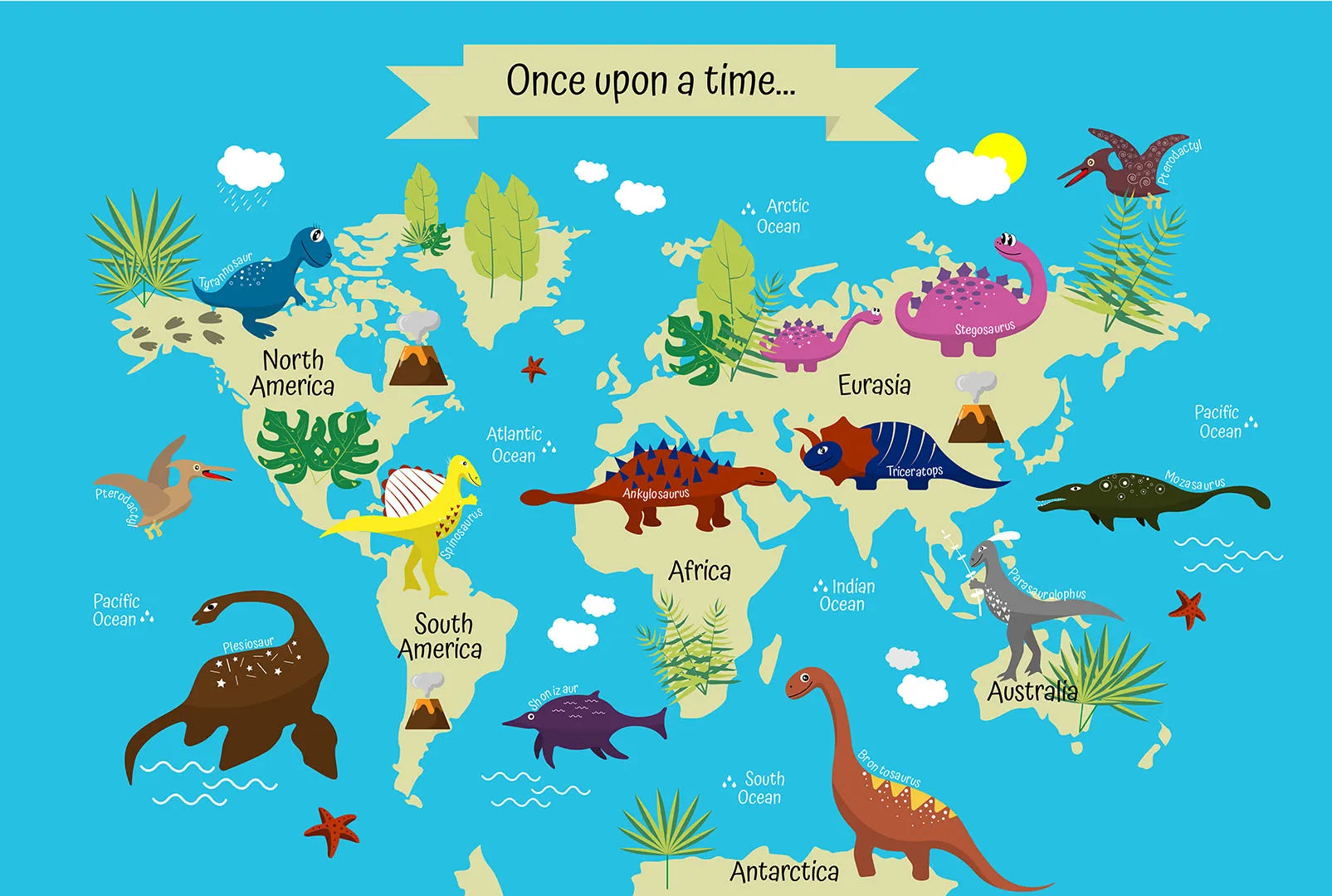 Once Upon a Time... a World of Dinosaurs