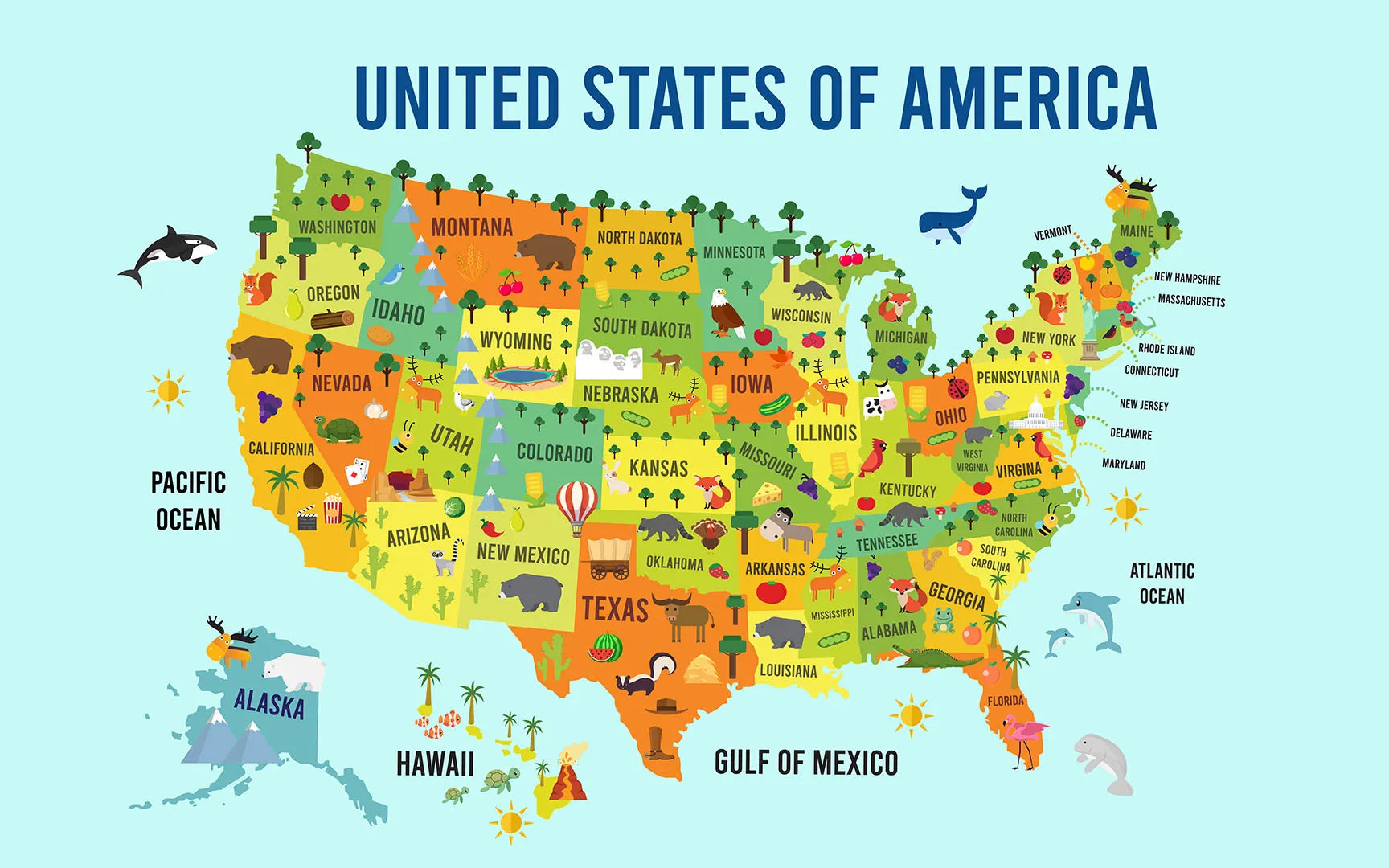 An Illustrated Adventure from Coast to Coast