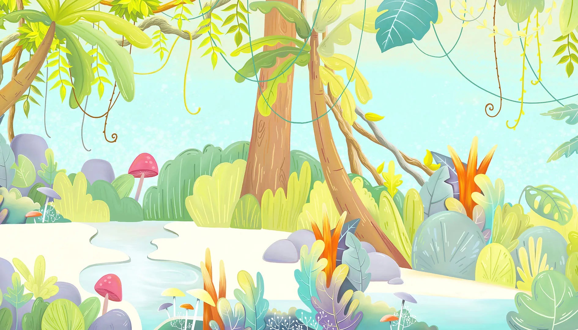 A Bright and Cheerful Jungle Adventure
