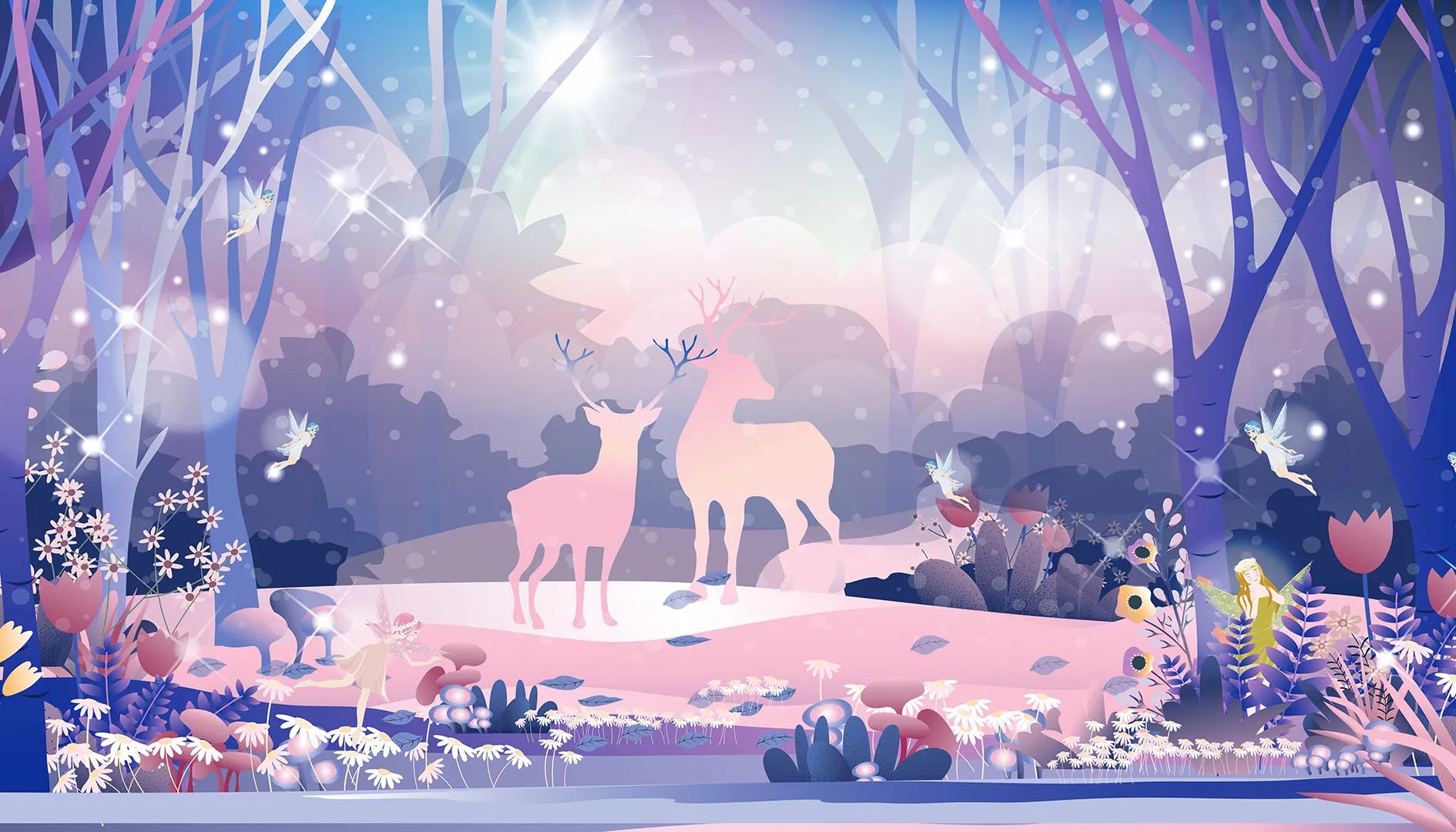 A Magical Place Where a Gentle Light Glows