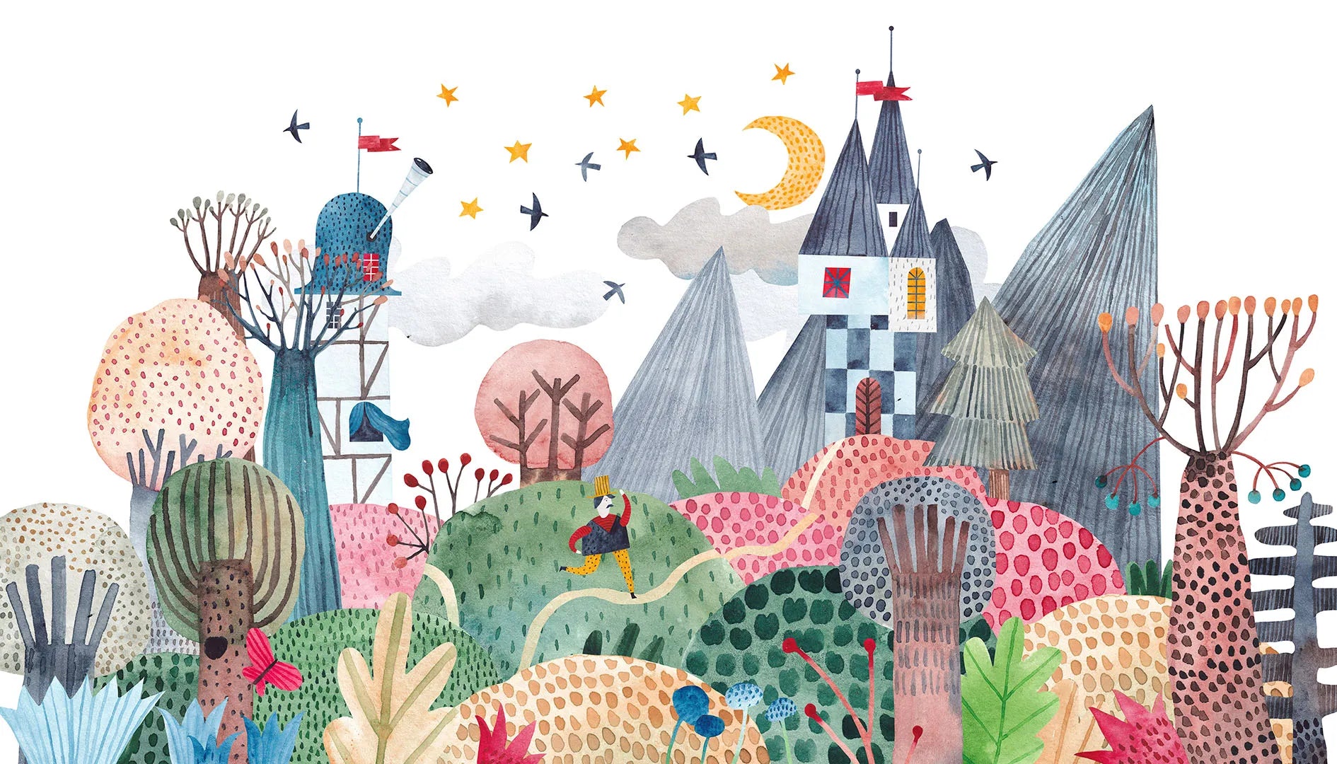A Storybook Adventure Under the Moon and Stars