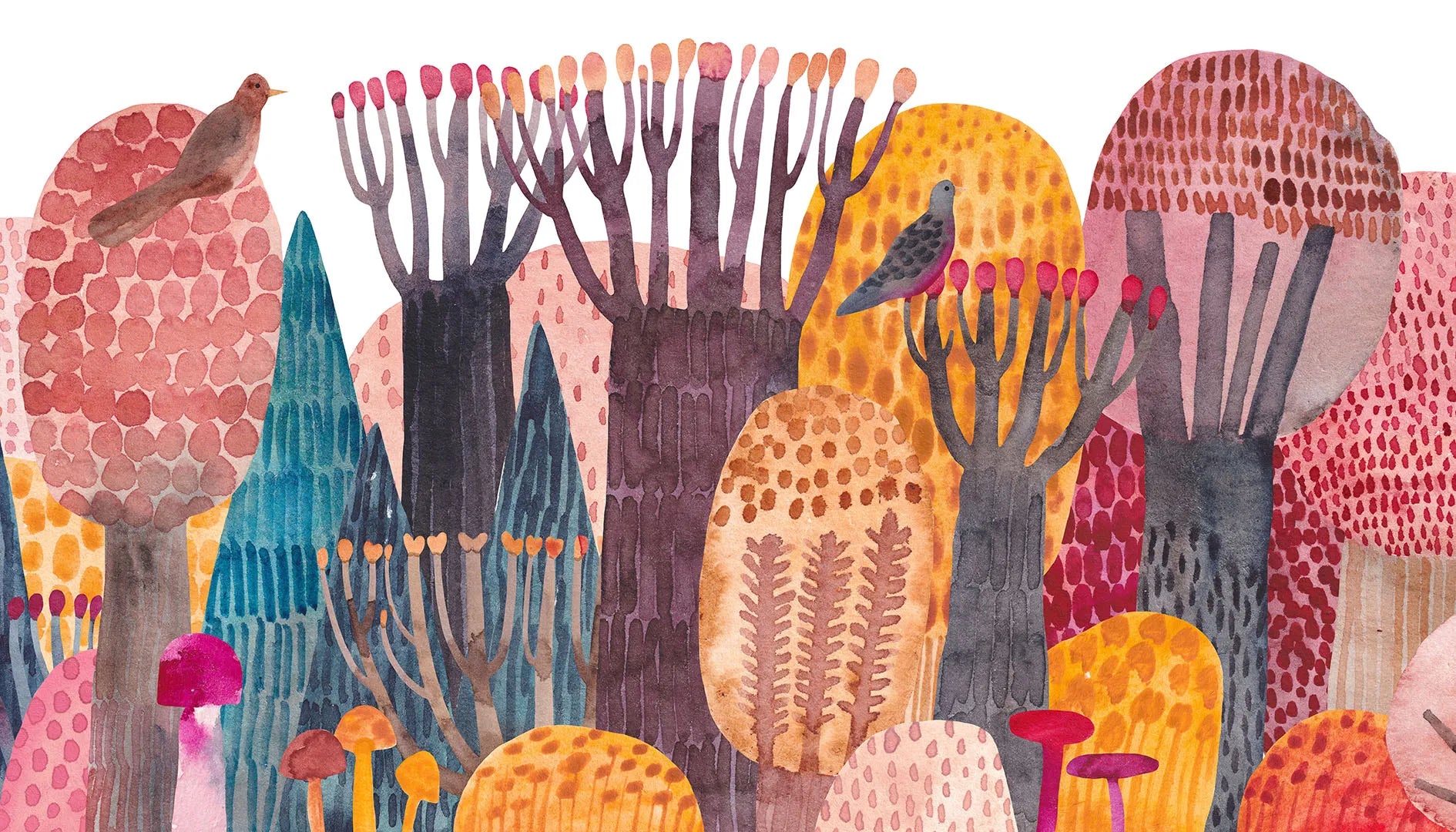 A Colorful, Creative Walk in the Woods