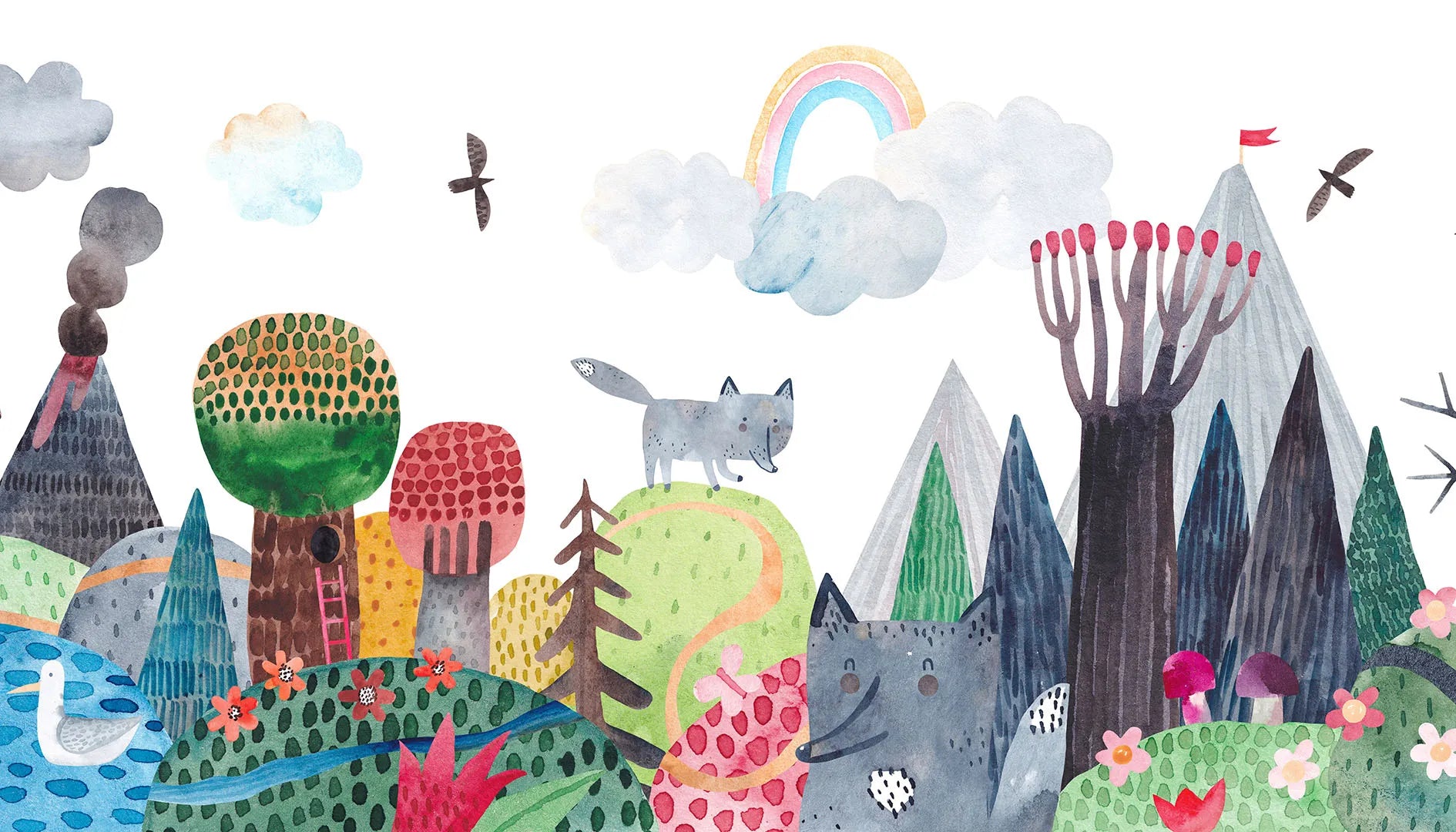 A Colorful, Storybook World to Explore