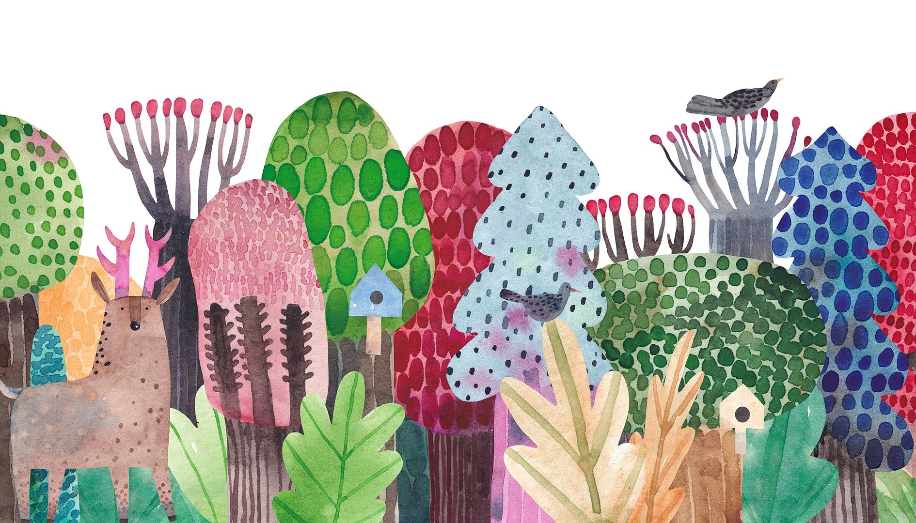 Where a Cheerful Forest is Always in Bloom