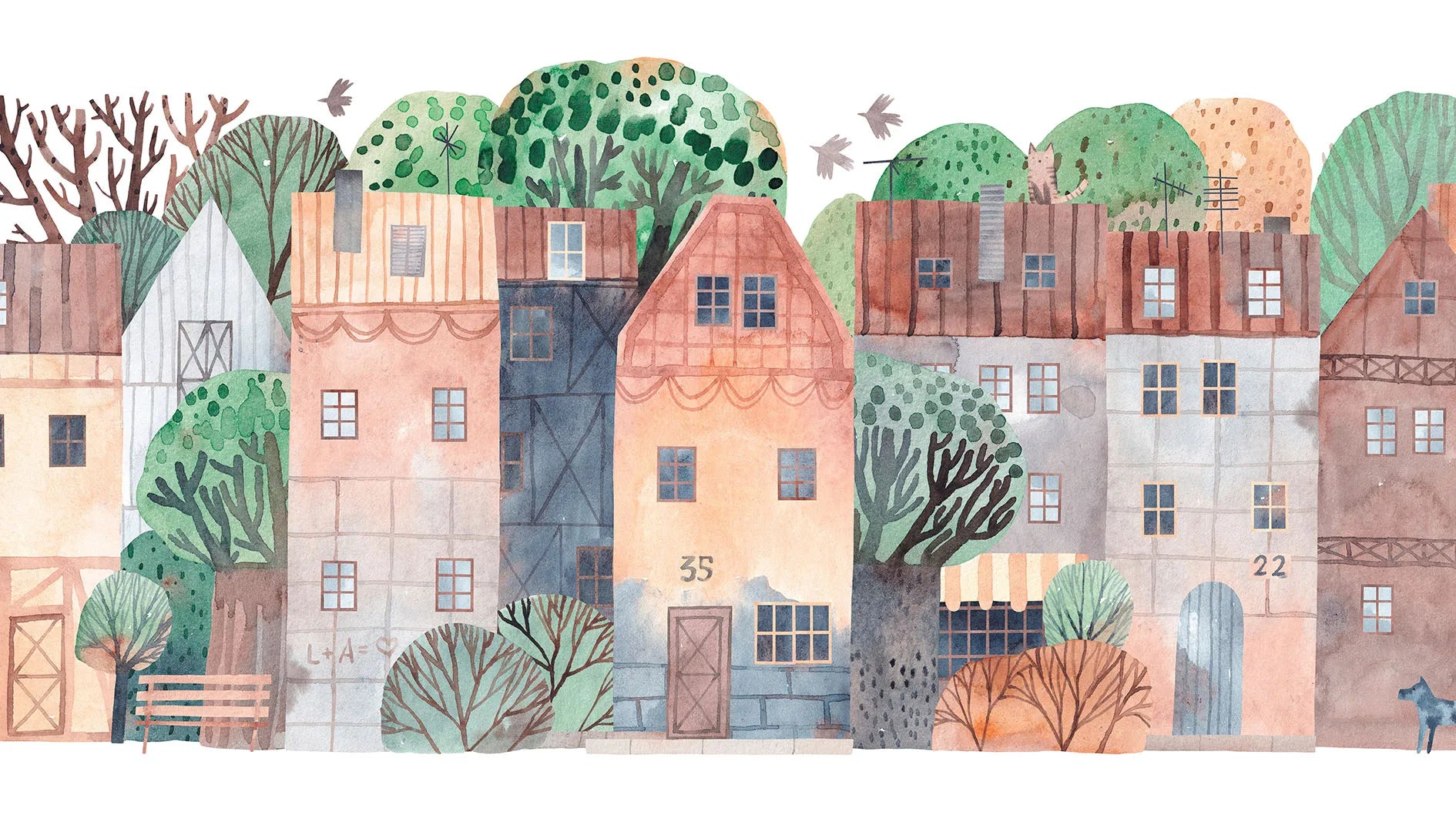 A Quaint and Cozy Neighborhood