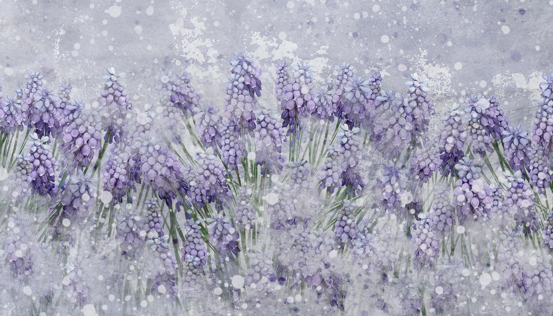 A Dreamy Scene Where Spring and Winter Meet