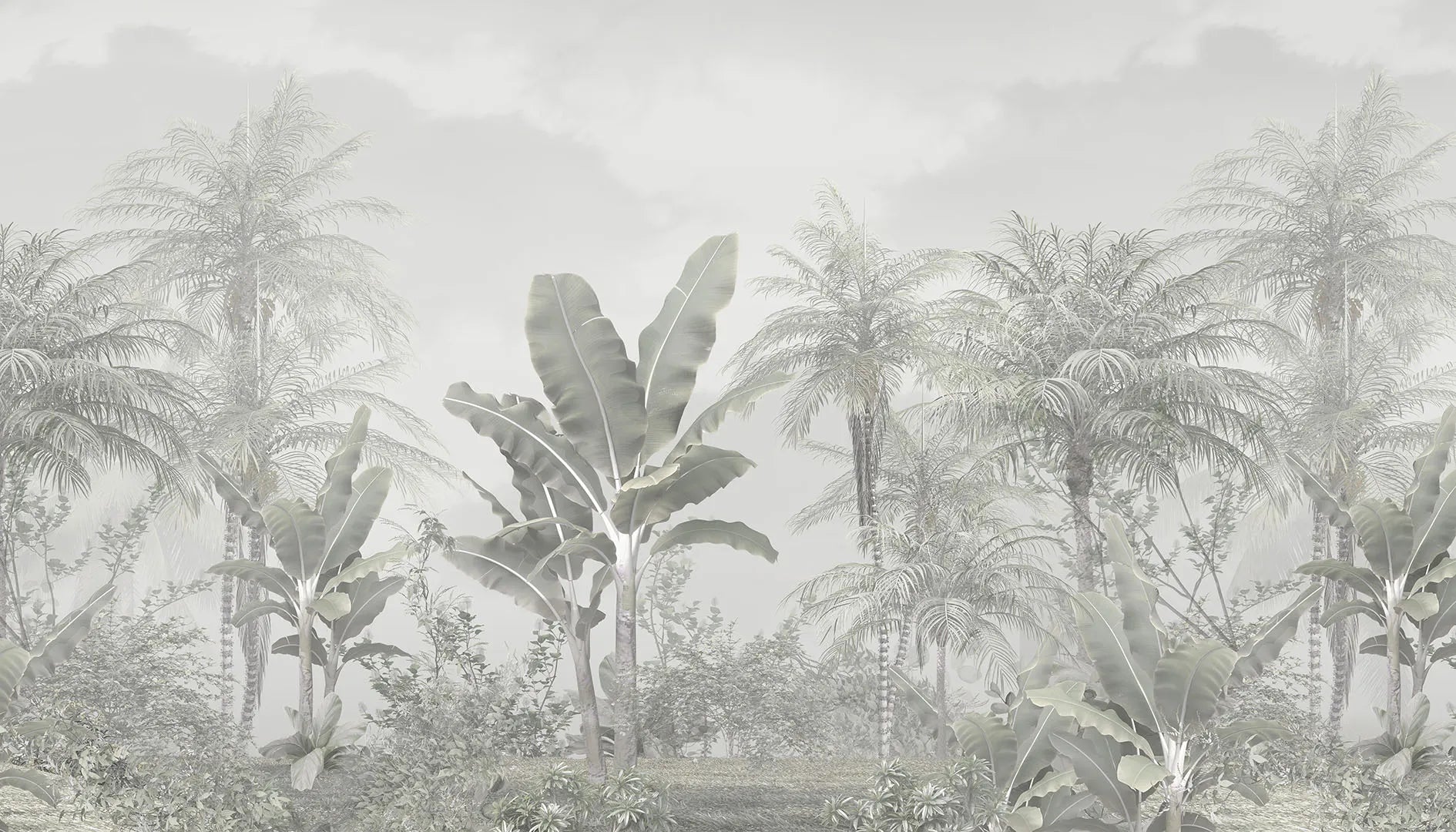 A Dreamy, Muted Tropical Paradise