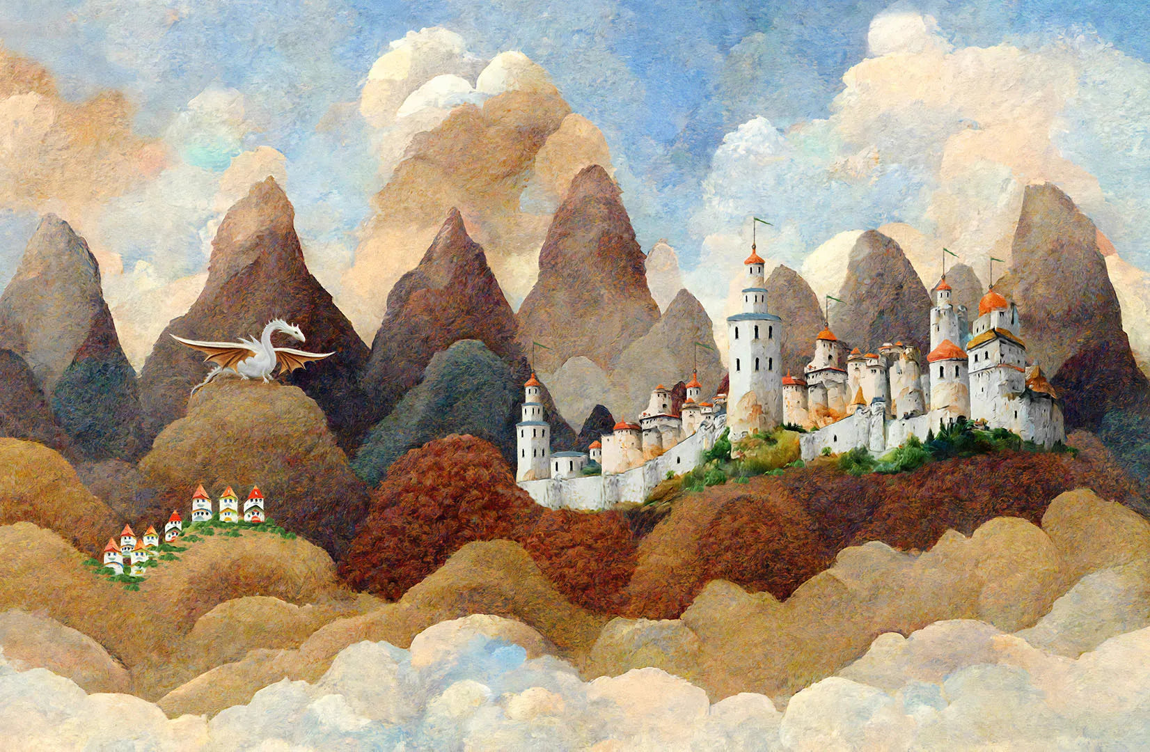 Where Dragons Guard the Sky and Adventures Begin