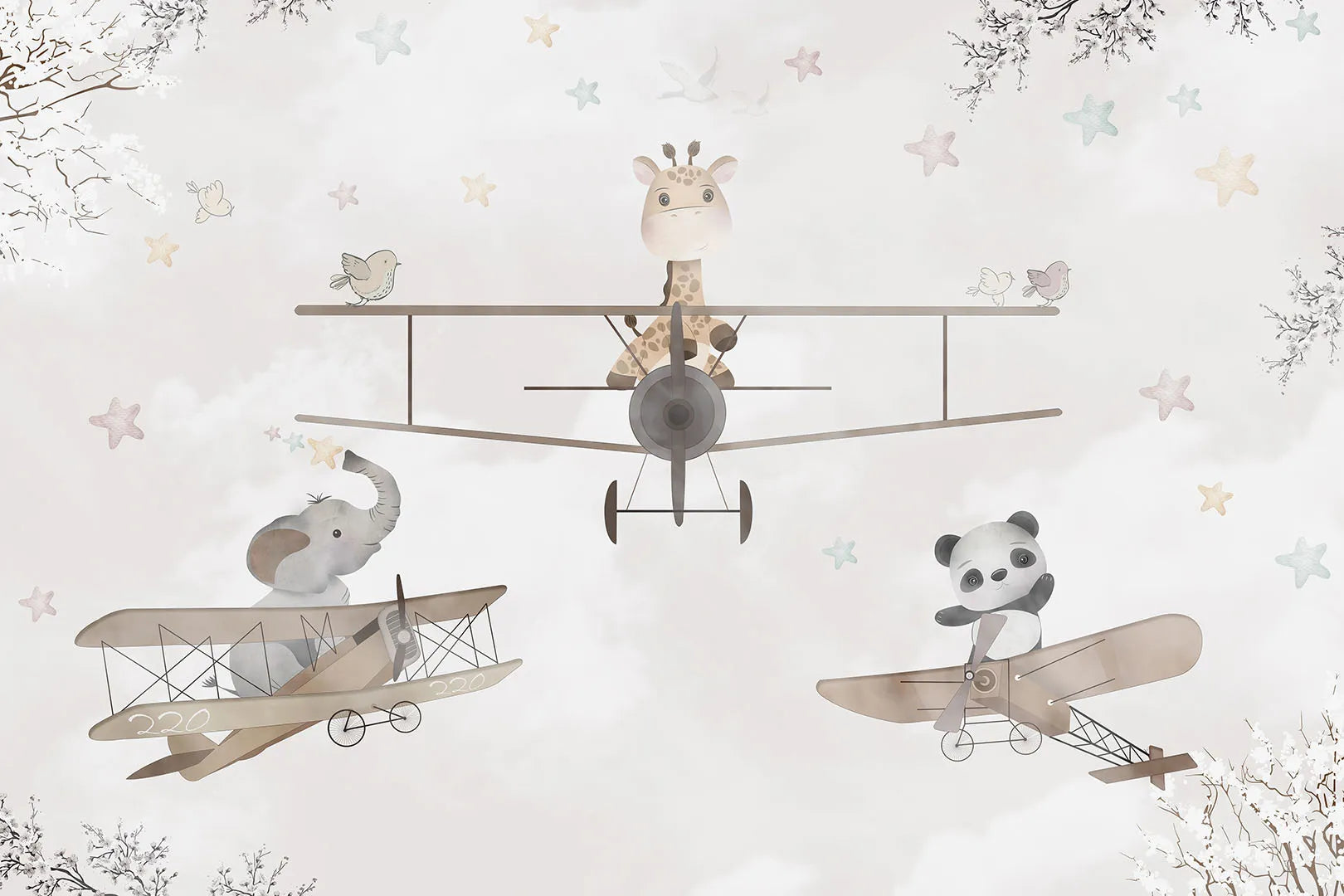 The Cutest Flying Aces in the Whole Savanna