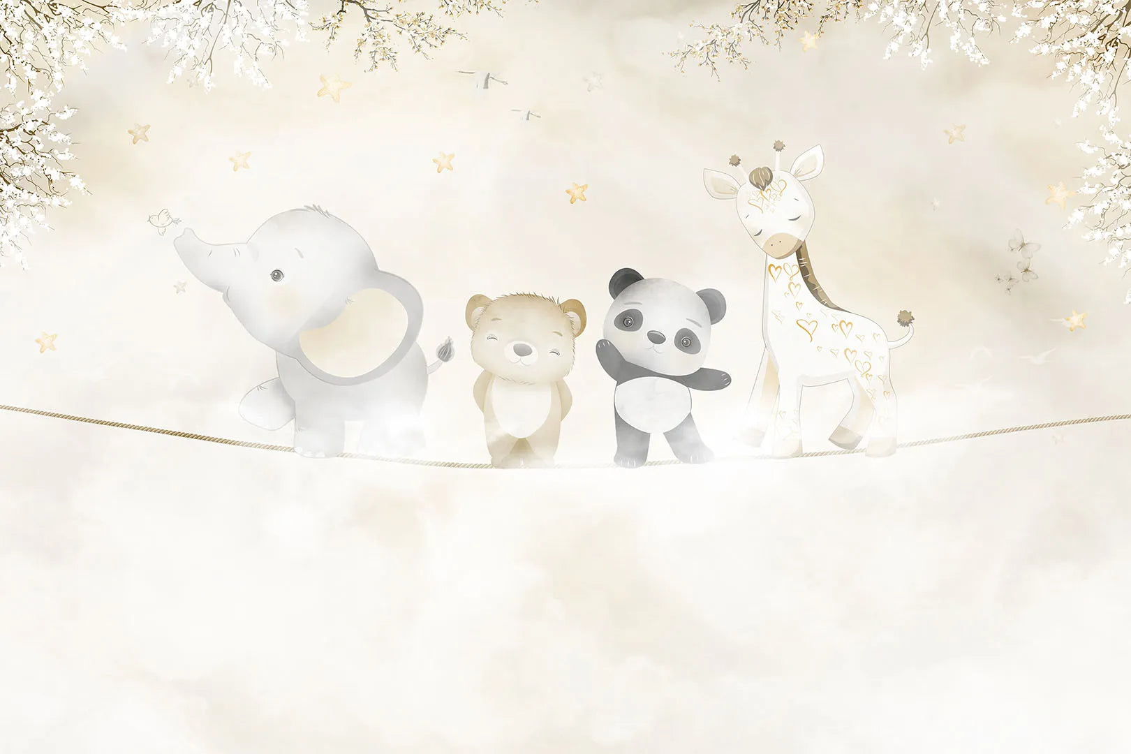 A Playful Lineup of Gentle Giants