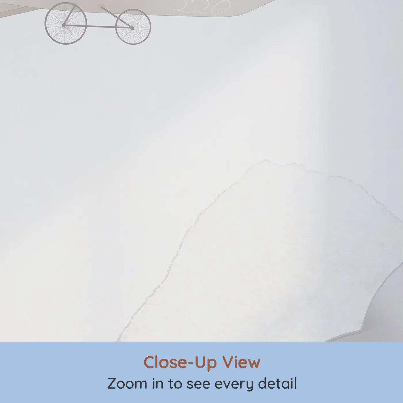 Close-up view of Whimsy Tots' Gentle Safari Friends Wall Mural (Turn Their Room into the Sweetest, Most Peaceful Meadow).Gender-Neutral