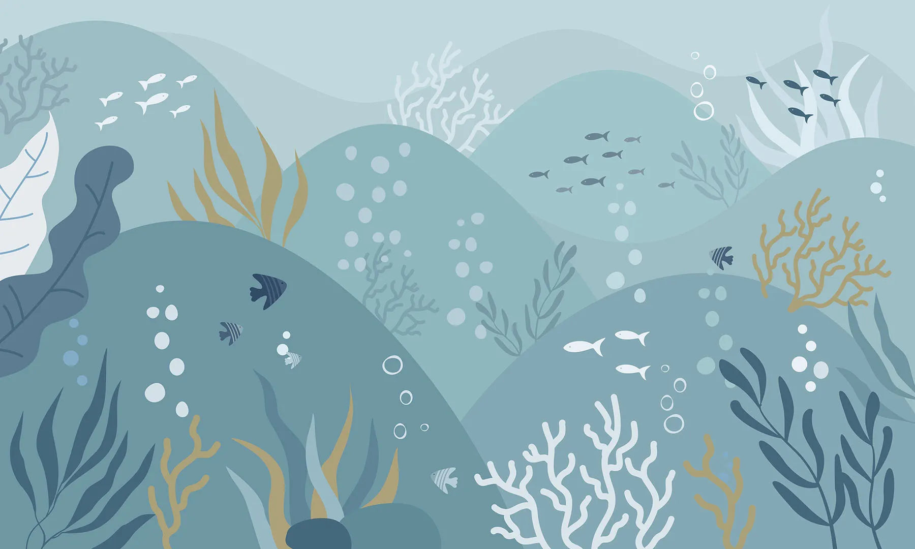 A Quiet, Minimalist World Beneath the Waves
