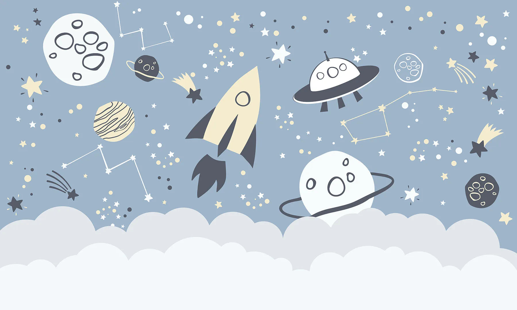 A Playful, Creative Journey Through a Starry Sky