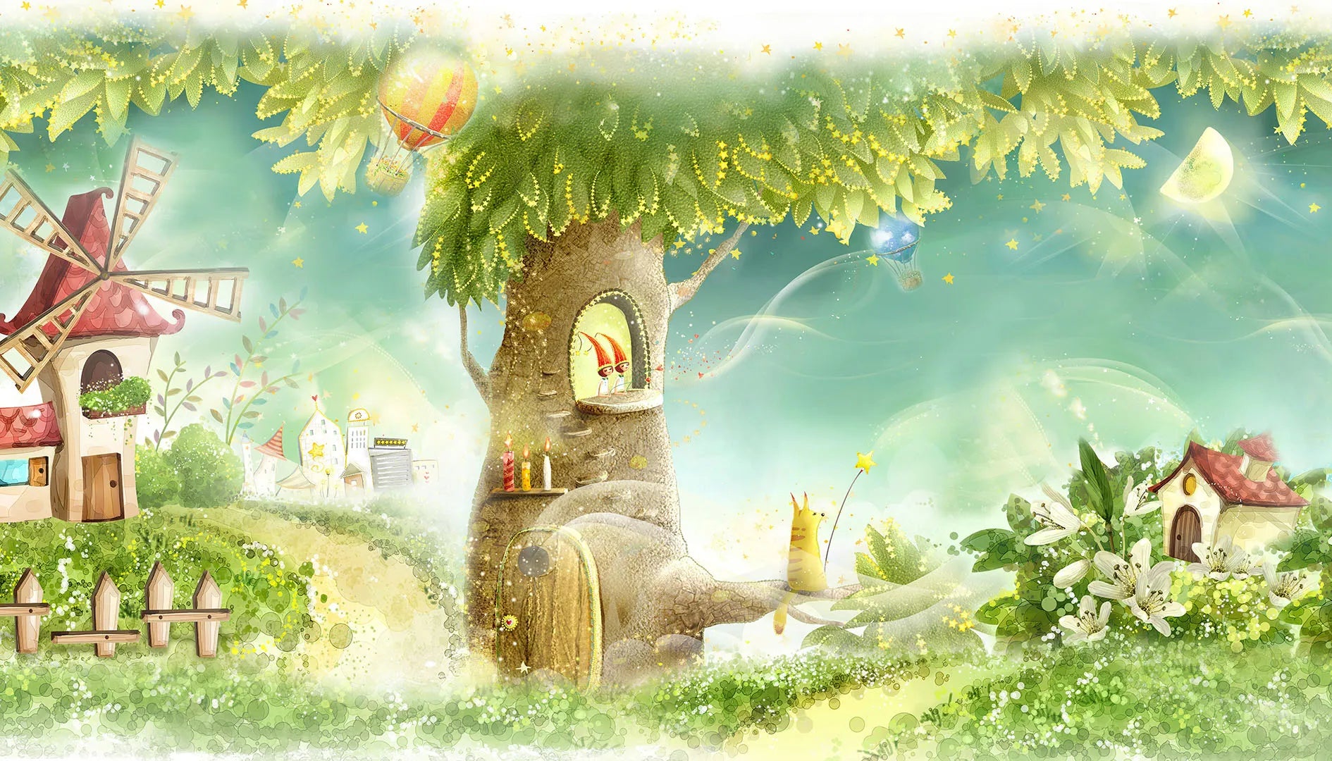 A Place Where a Thousand Stars Light Up a Fairytale World