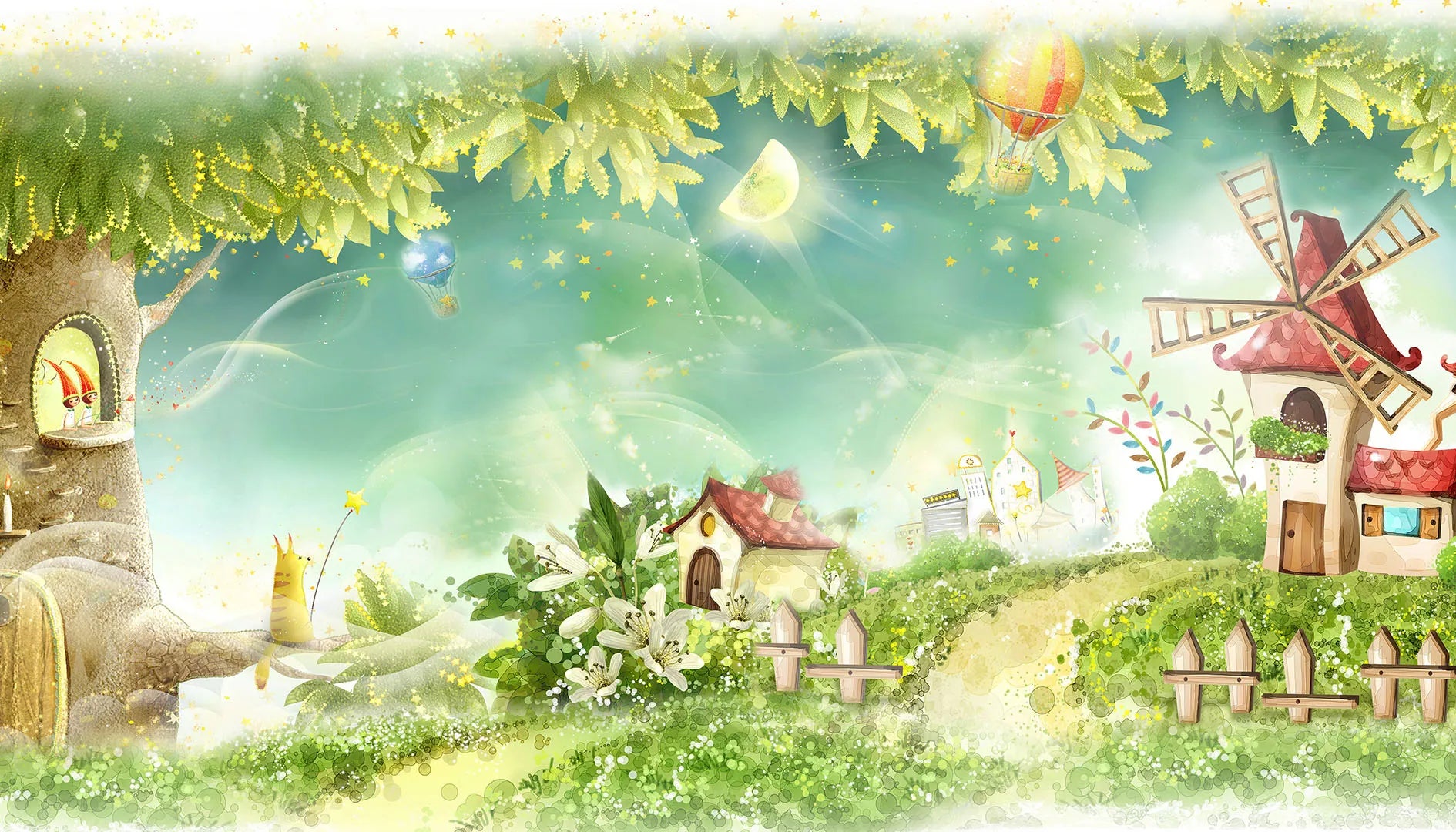 A Place Where a Thousand Stars Light Up a Fairytale World
