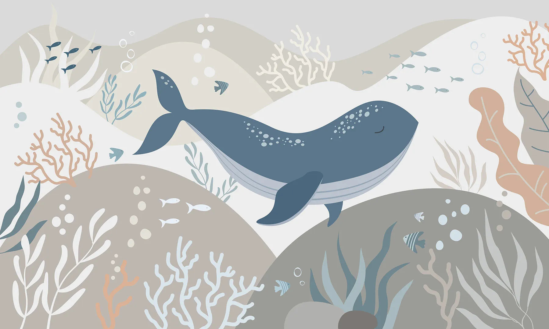 A Quiet, Minimalist World Beneath the Waves