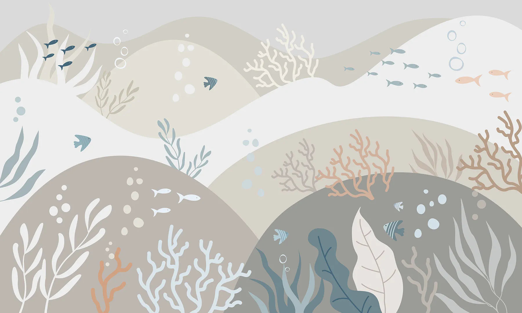 A Quiet, Minimalist World Beneath the Waves