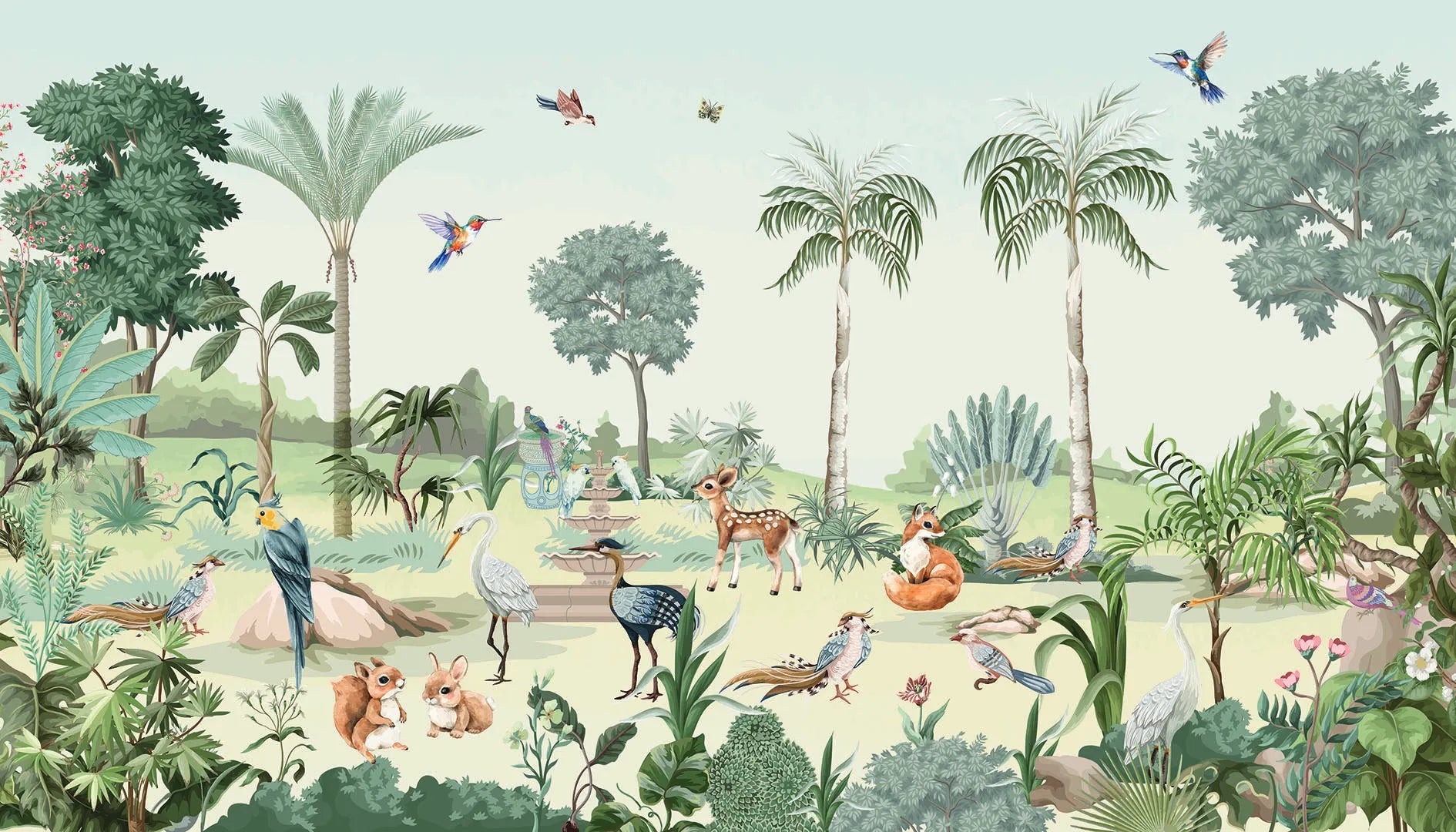 A Magical Place Where All the Animals are Friends