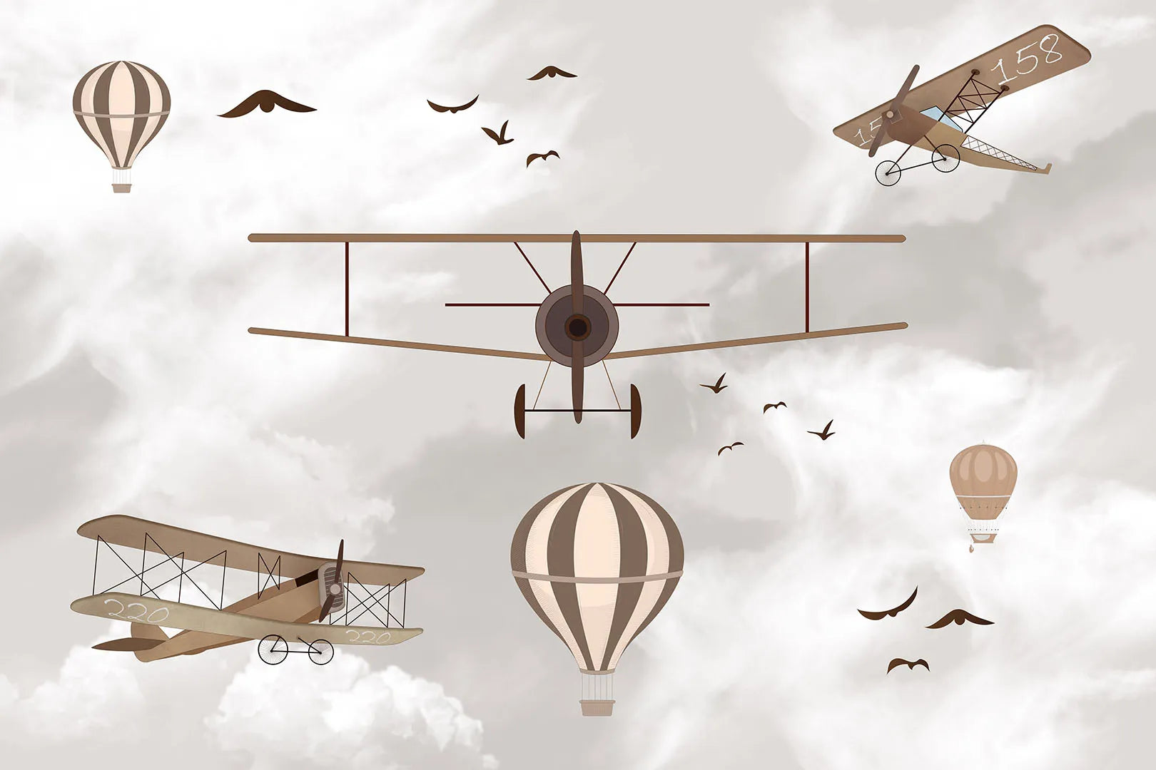 A Gentle, Old-Fashioned Flight Through the Clouds