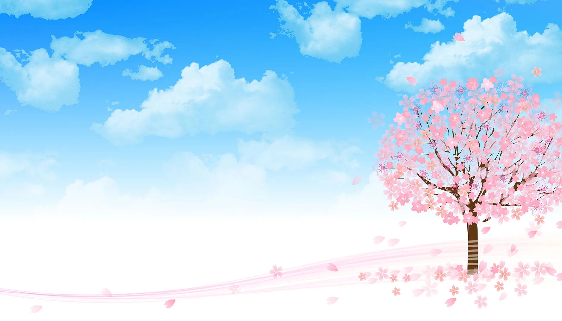 A Gentle Shower of Soft, Beautiful Blossoms