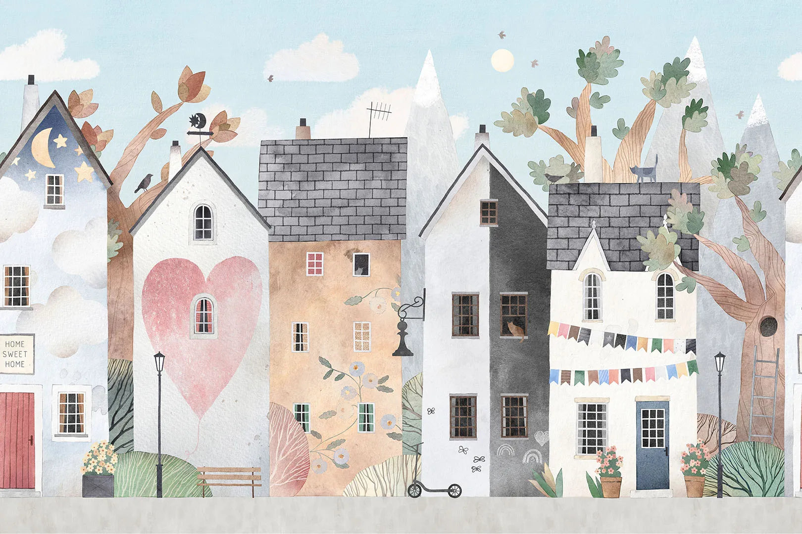 A Cozy, Artistic Neighborhood Full of Love and Charm