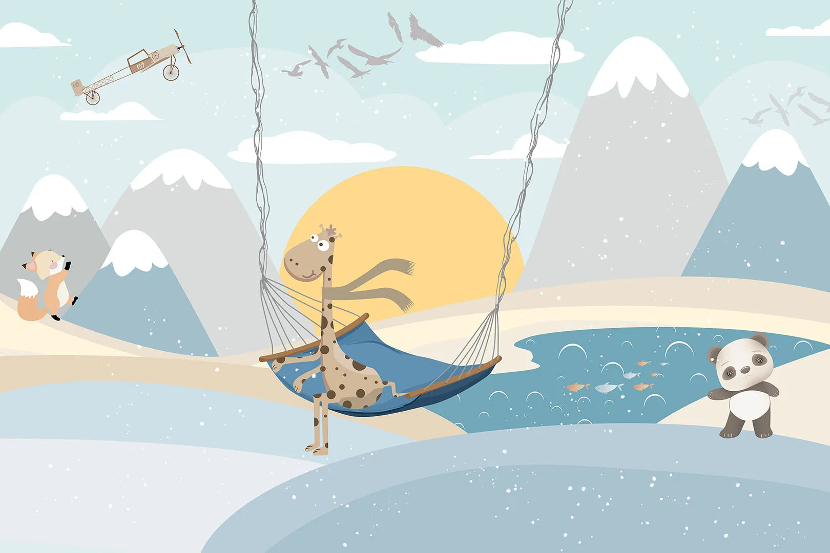 A Gentle, Wintry Journey with the Best of Friends