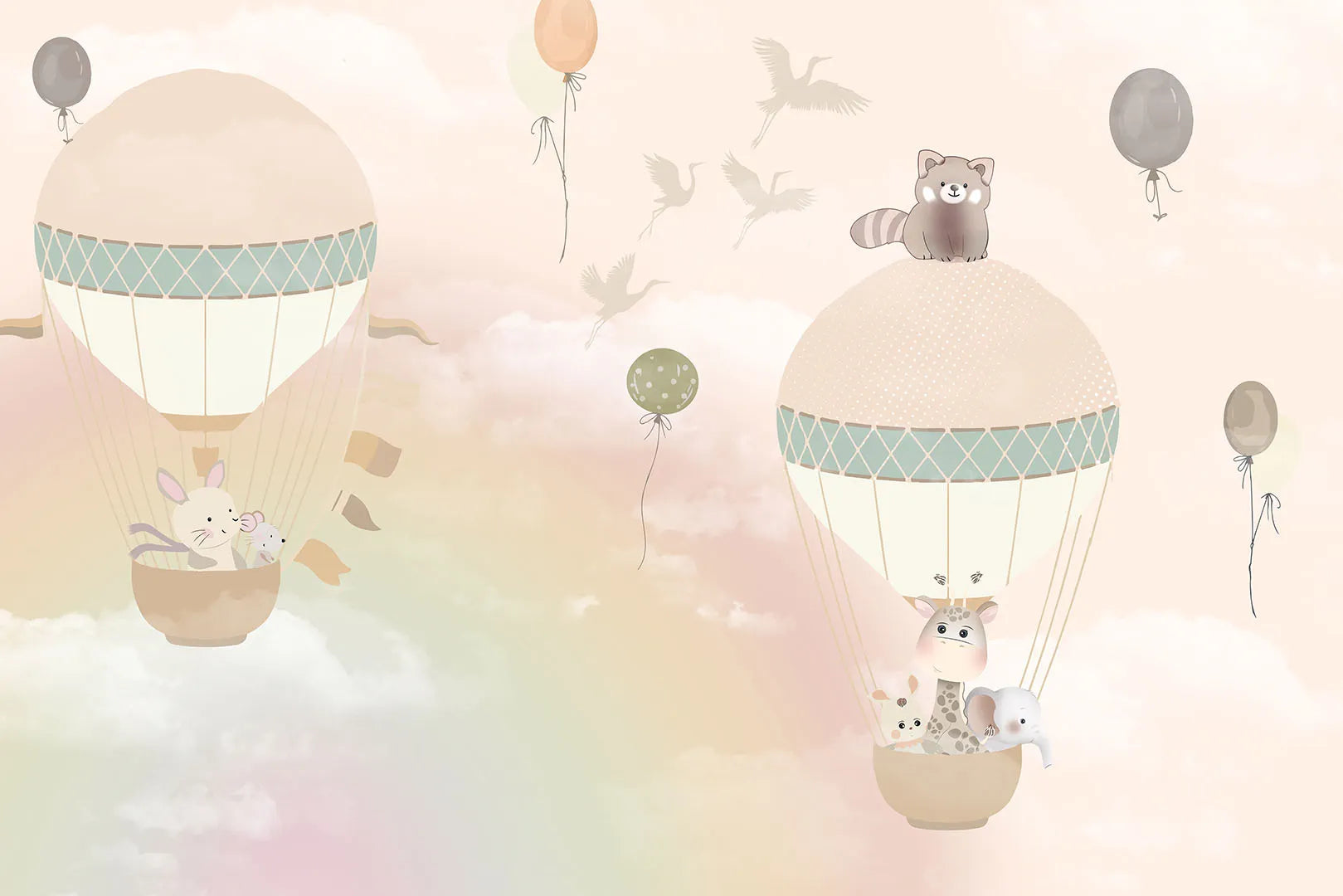 A Gentle Procession Through a Sky of Dreams