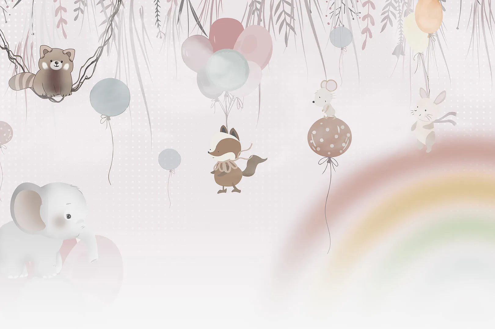 A Gentle, Floating Party in a Dreamy Pink Sky