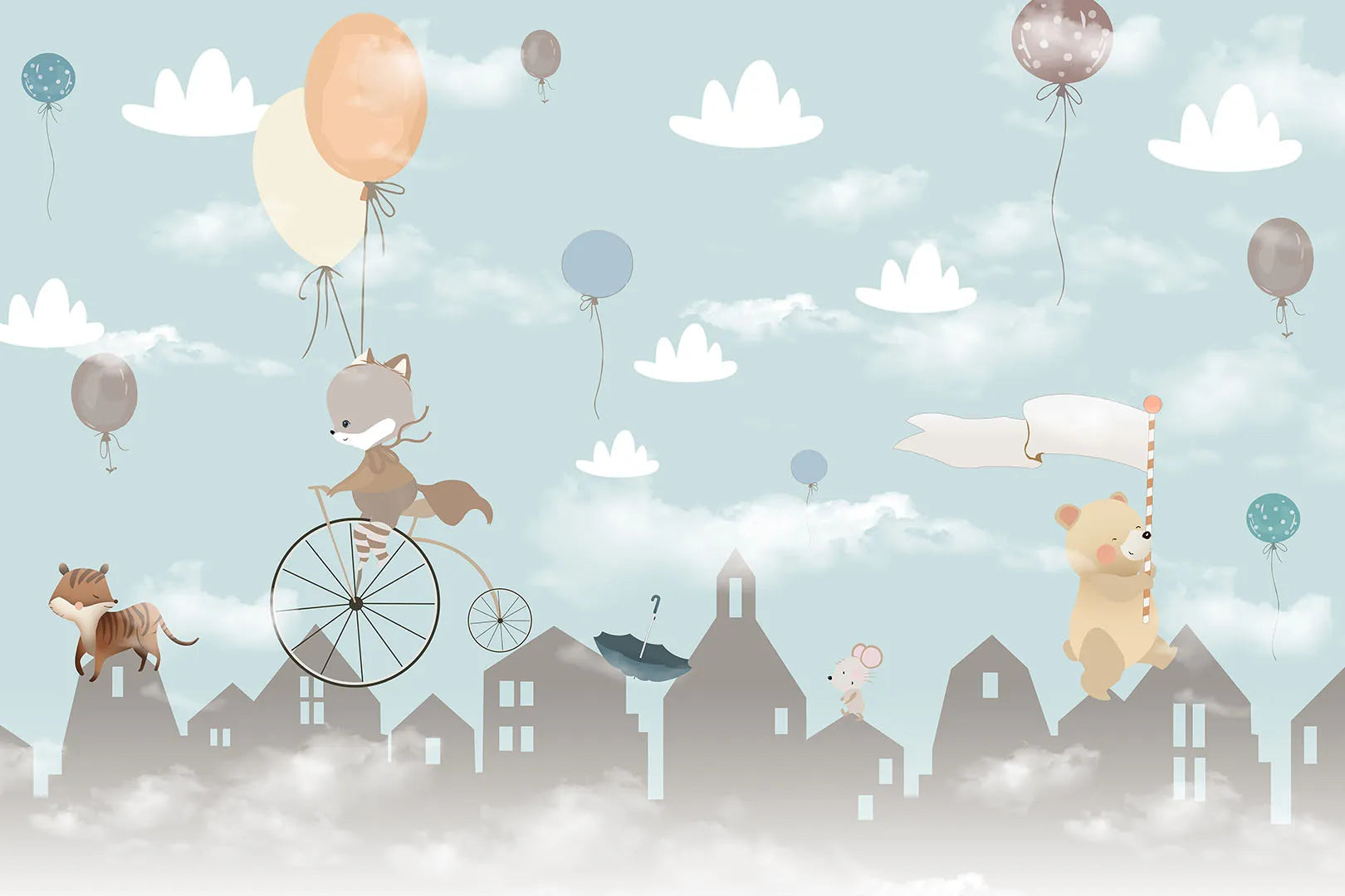 A Cheerful Place Where All the Friends are on an Adventure