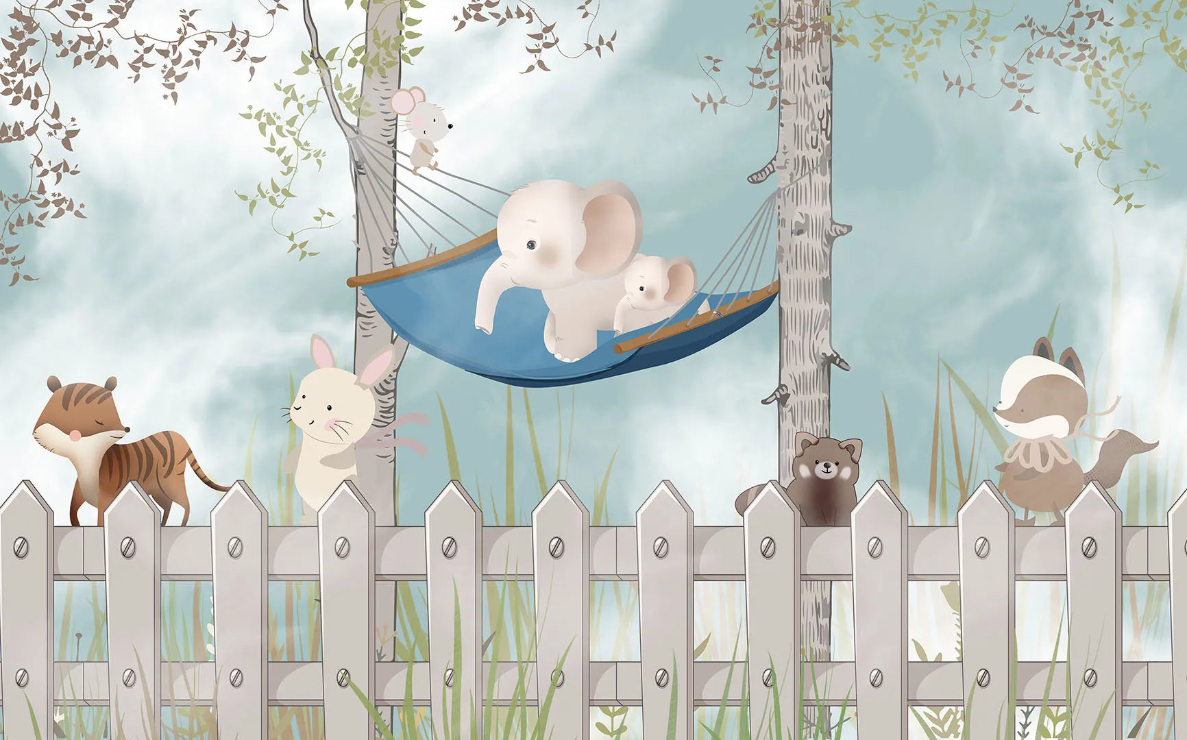 A Gentle, Dreamy Place for a Backyard Nap