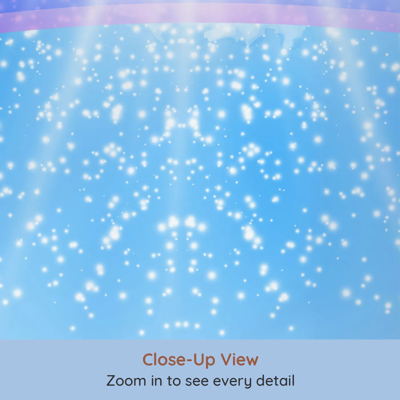 Close-up view of Whimsy Tots' Rainbow Sunshine Wall Mural (Turn Their Room into a Sky of Pure Joy and Light).Gender-Neutral