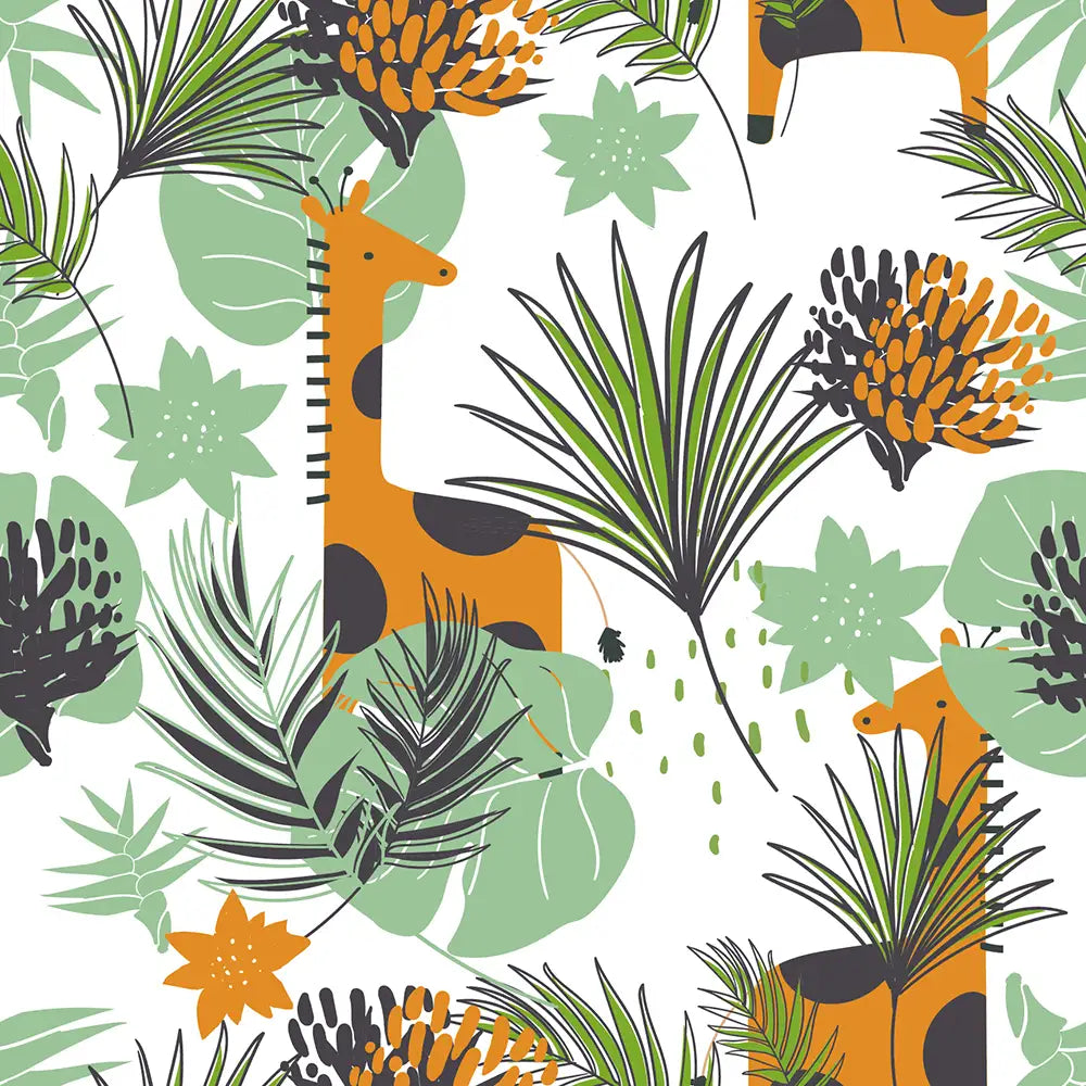 Where Tall Friends Wander Through Lush Leaves