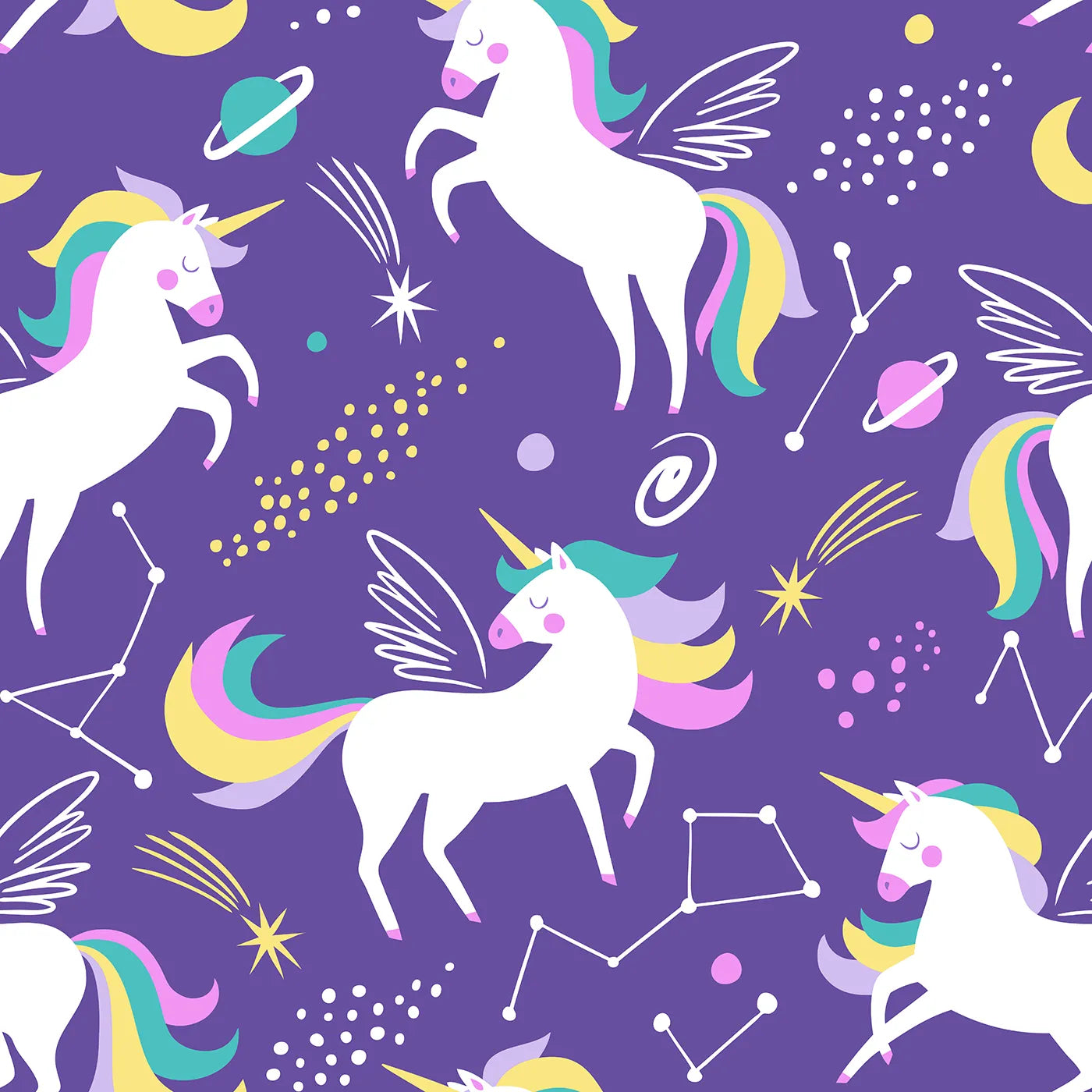 A Magical Flight Through a Starry Dreamscape