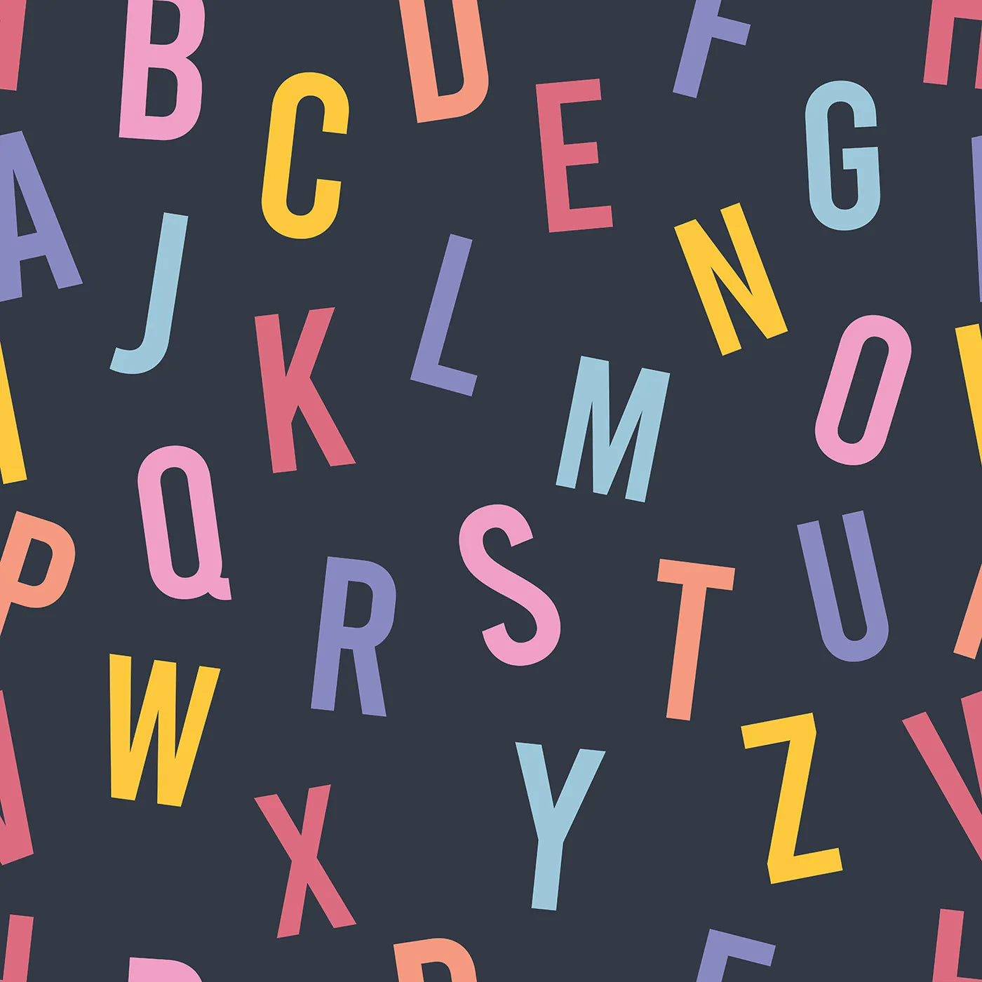 An Alphabet Party on Your Walls