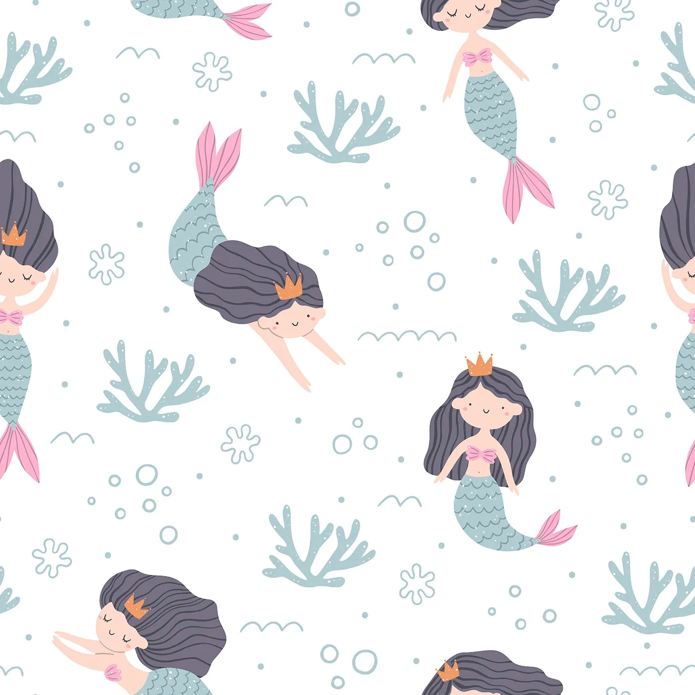 A Royal Swim in an Enchanted Sea