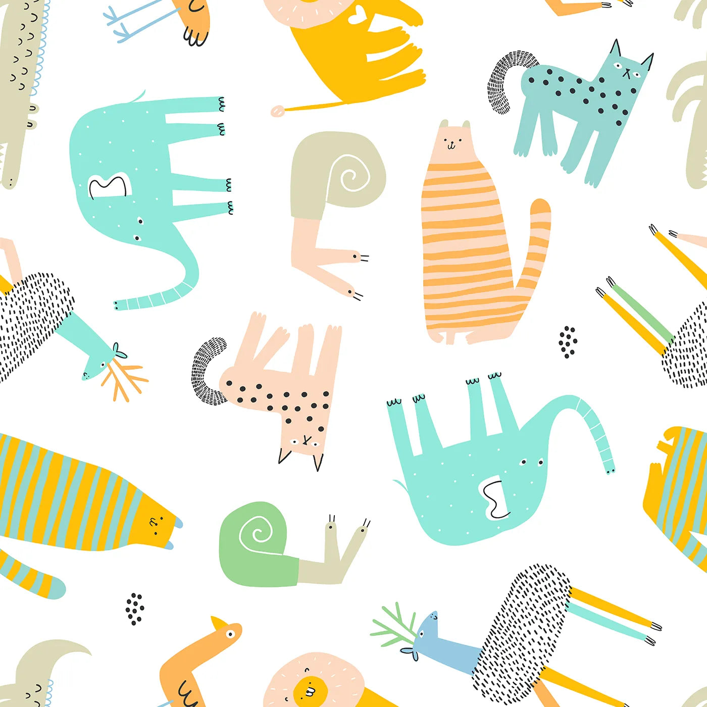 A World of Abstract and Awesome Animals