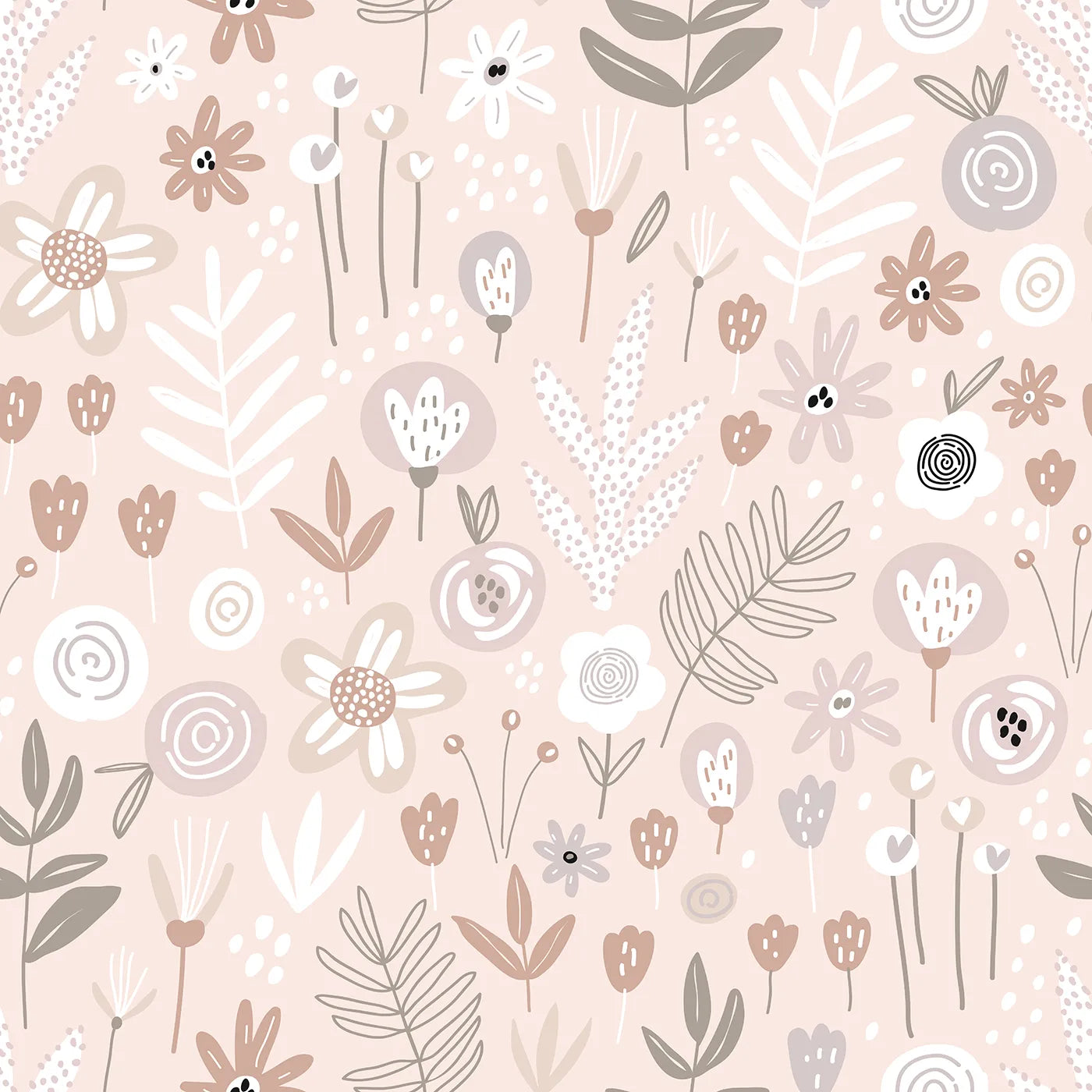A Quiet Meadow of Petals and Peace