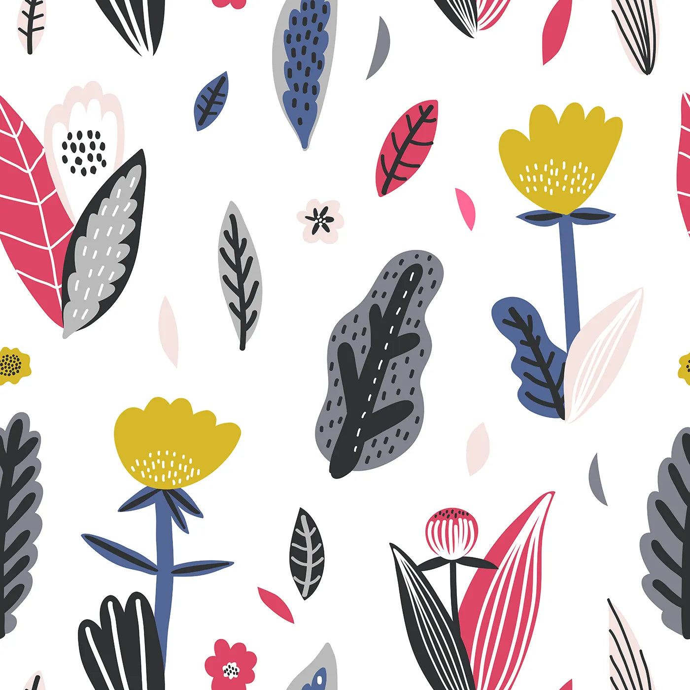 A Garden of Bold Shapes and Happy Hues