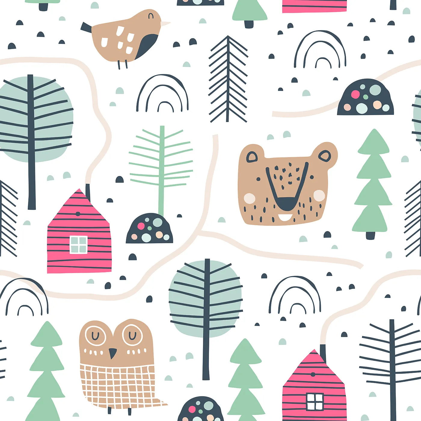 A Gentle Journey Through a Happy Forest