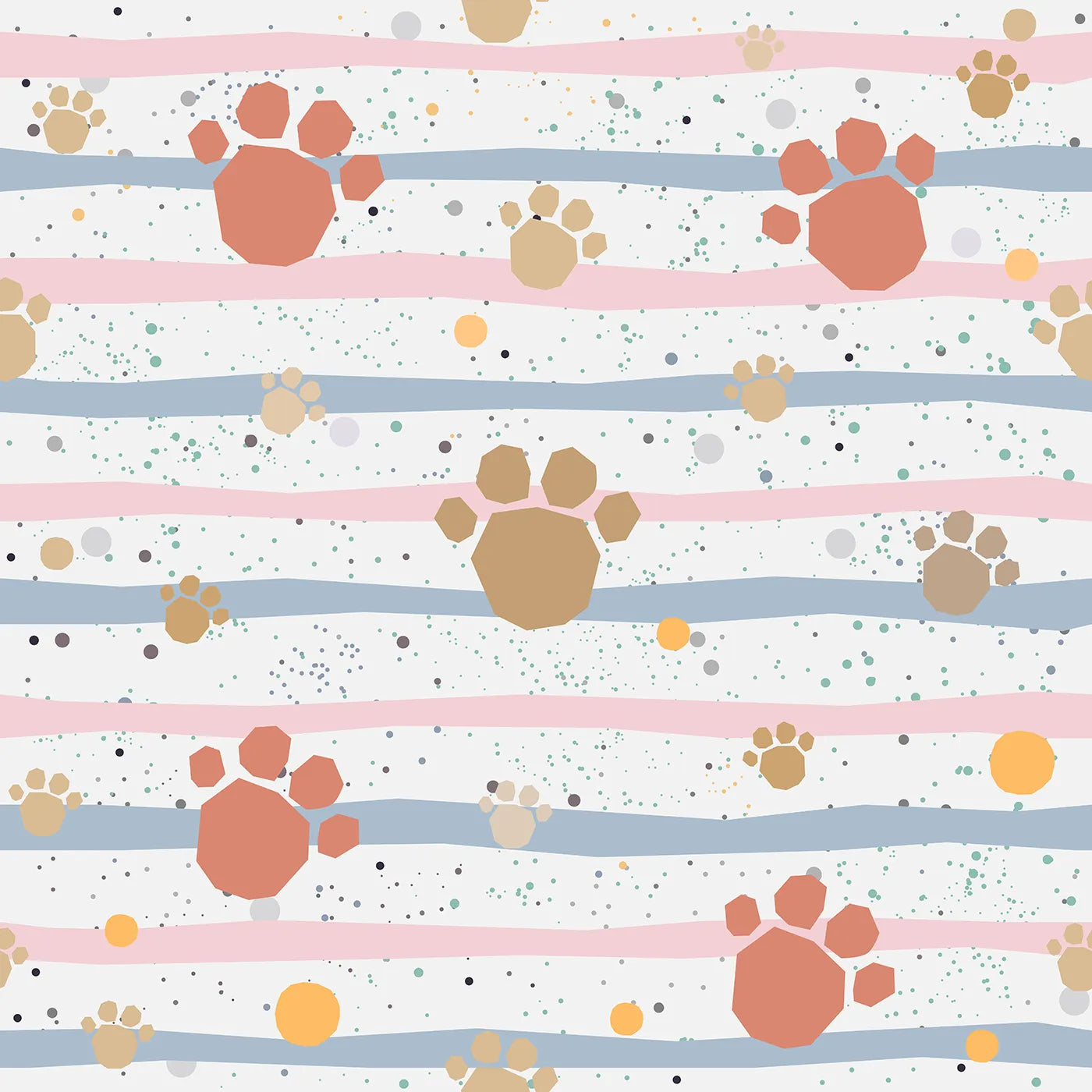 A Gentle Trail of Playful Pitter-Patters