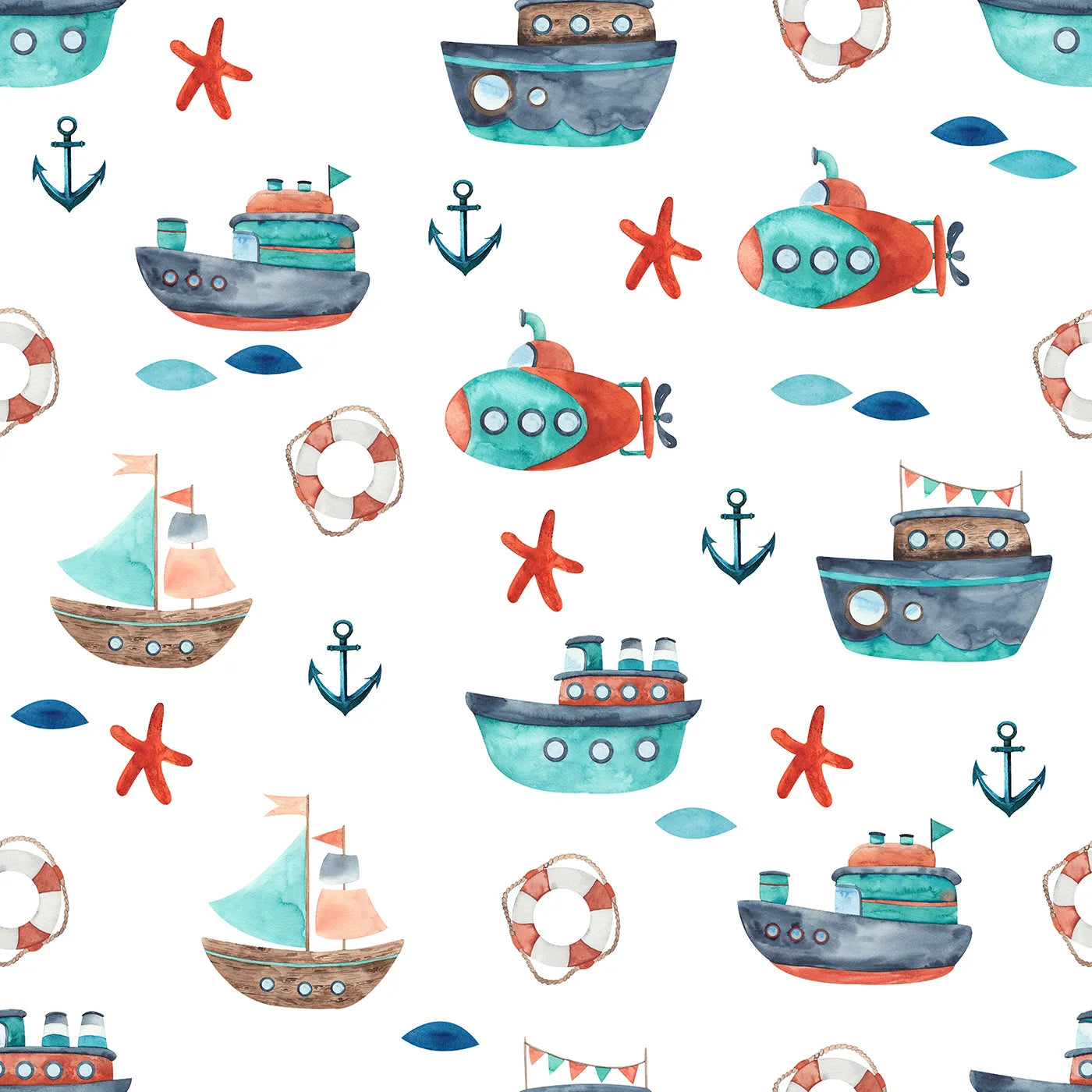 A Cheerful Voyage on a Painted Sea
