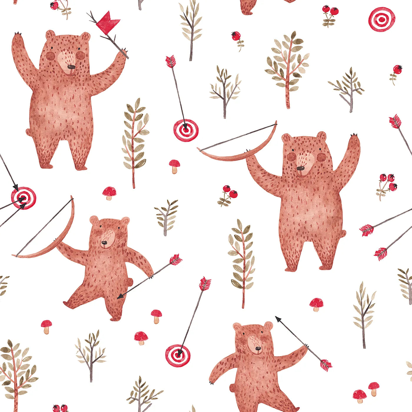A Cheerful Forest Camp for Little Adventurers