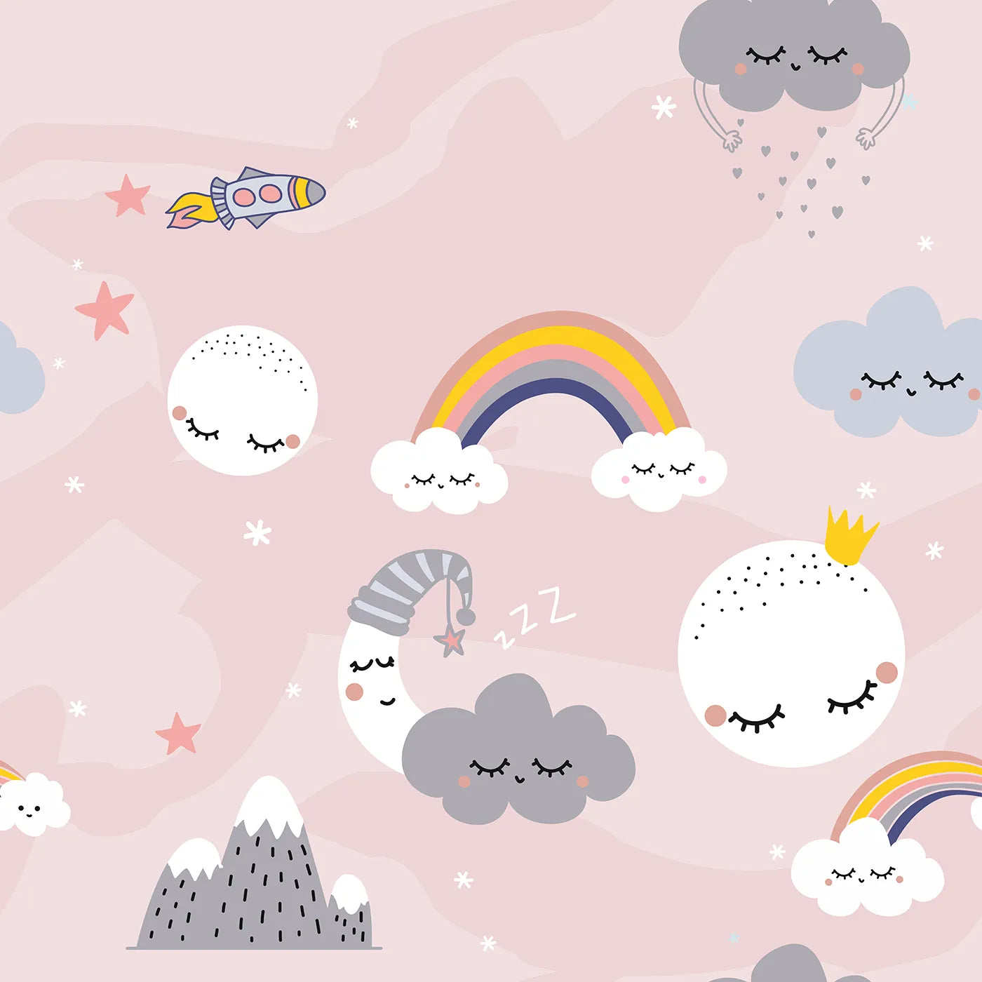 A Gentle Lullaby from a Pink Sky