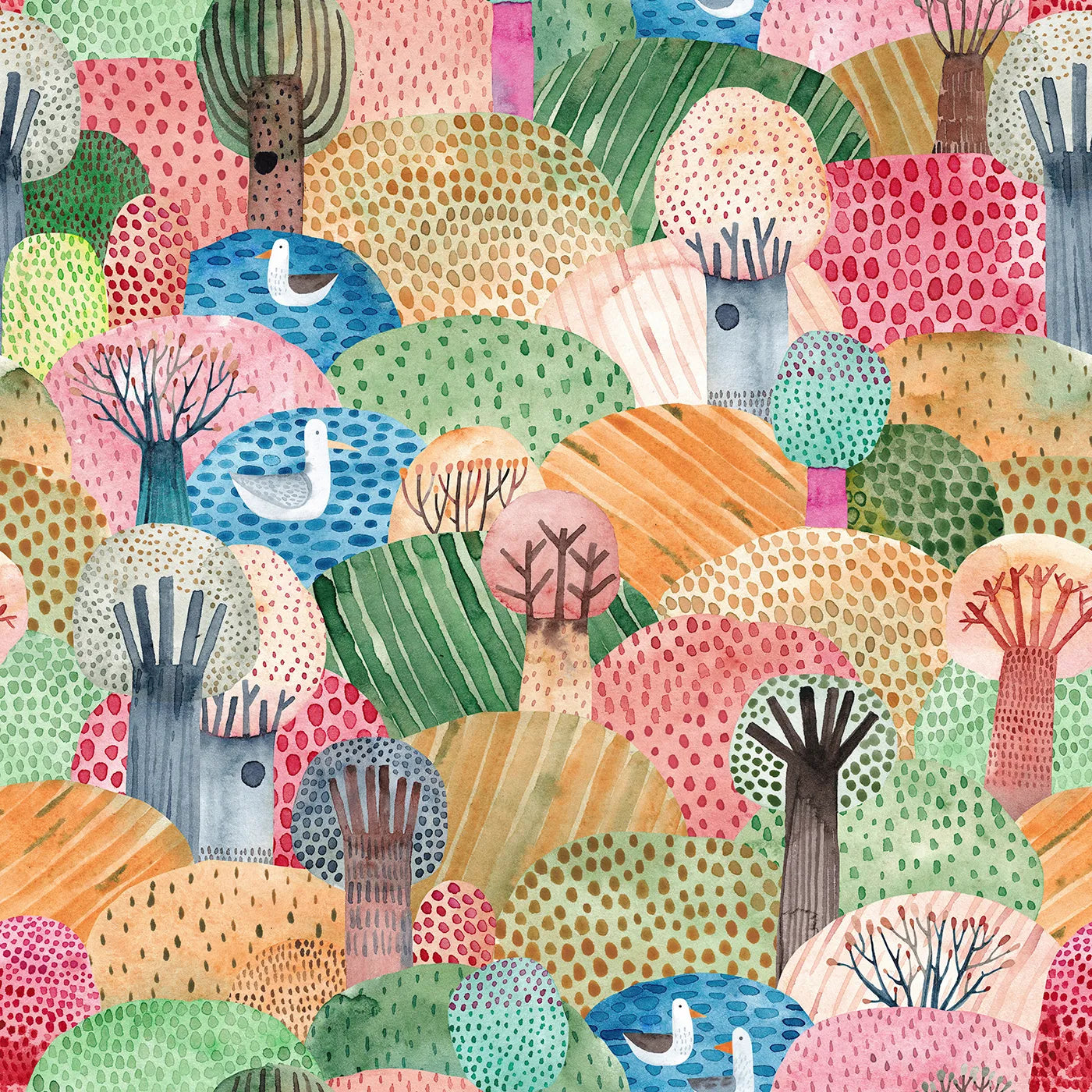 A Patchwork of Colorful, Rolling Hills